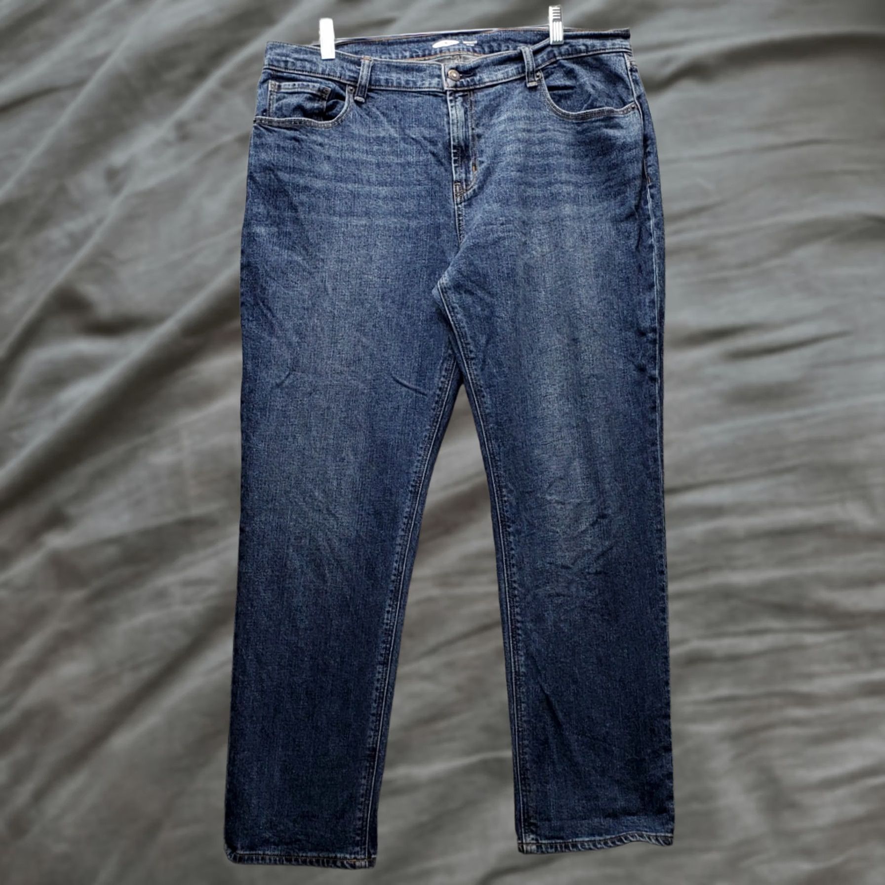 Old Navy Old Navy Womens 14 Blue Denim Mid Rise Boyfriend Jeans - Regular Fit, 5-Pocket, 27 Inseam, Streetwear Style Size 36" / US 14 / IT 50 - 1 Thumbnail