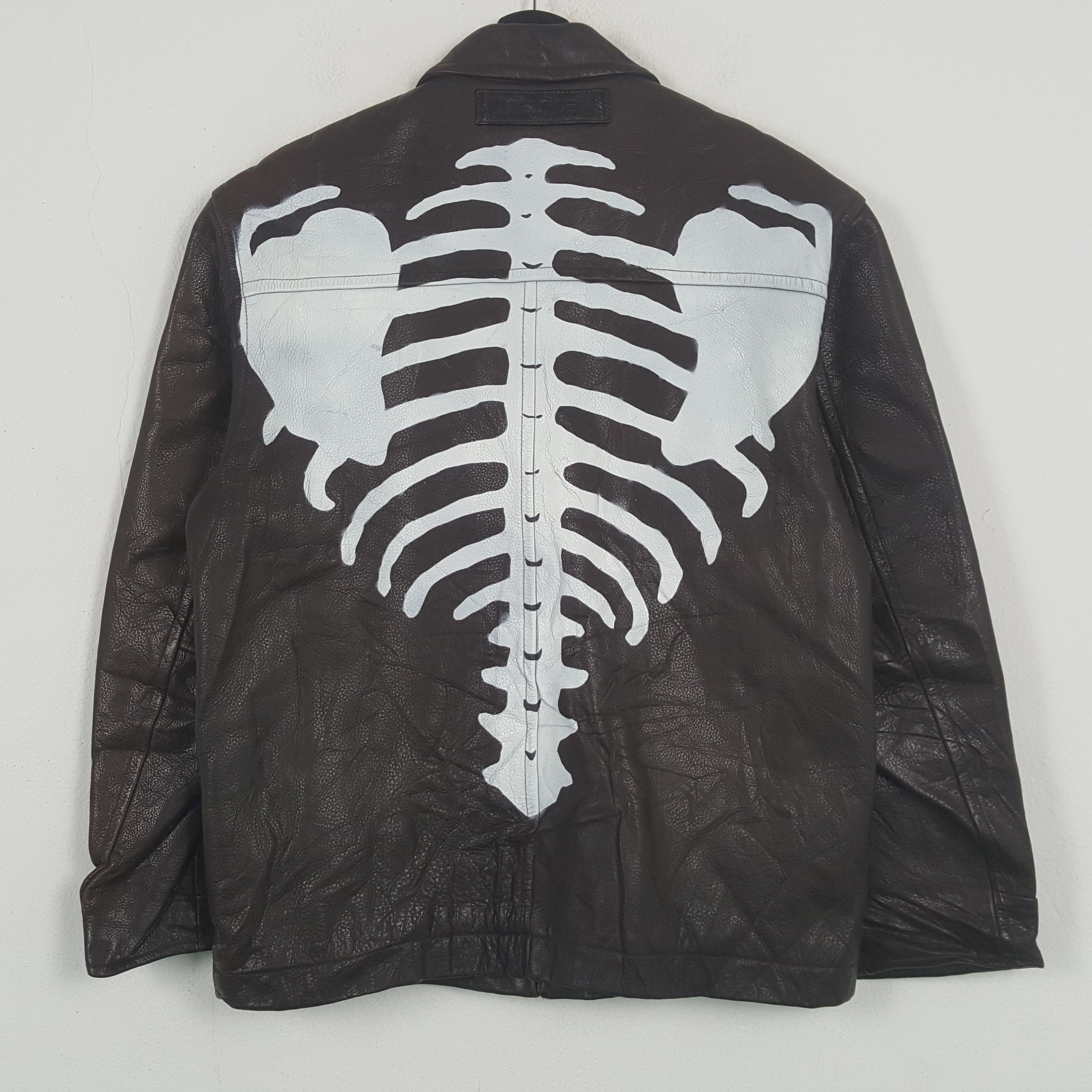 NAUTICA x Custom SKULL Bones Art Design Jacket C290N28