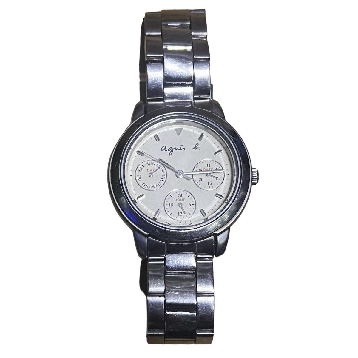 AGNES B CHRONOGRAPH WATCH MADE IN JAPAN
