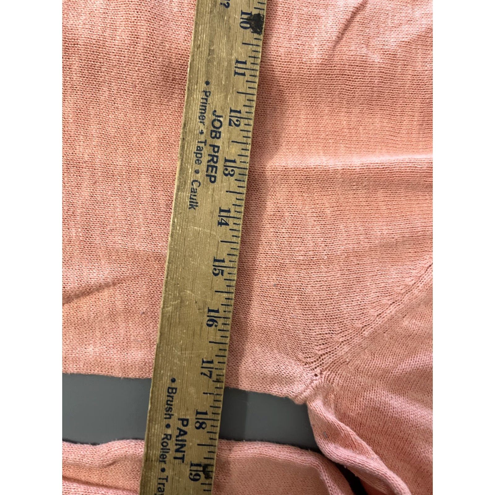 Gap VINTAGE Gap Women's Solid Long Sleeve Crew Neck T-Shirt Medium Pink Casual Fitted All Seasons Size M / US 6-8 / IT 42-44 - 6 Thumbnail