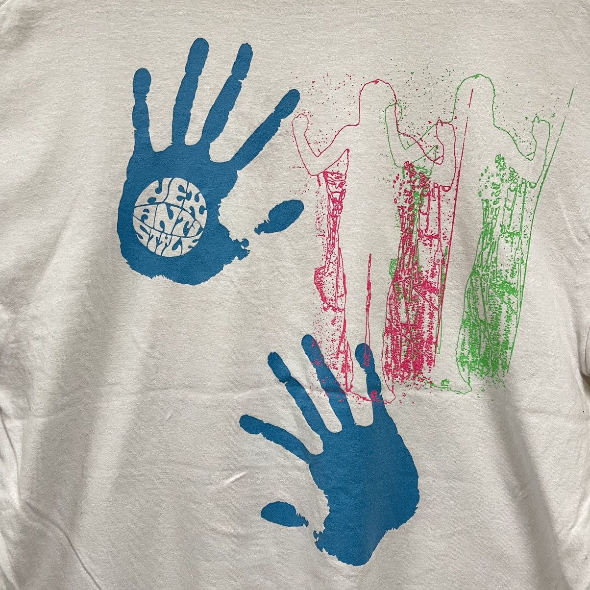 Beauty Beast Vintage 90s Hex Antistyle Tshirt Oldscoolfashion Size US L / EU 52-54 / 3 - 4 Thumbnail