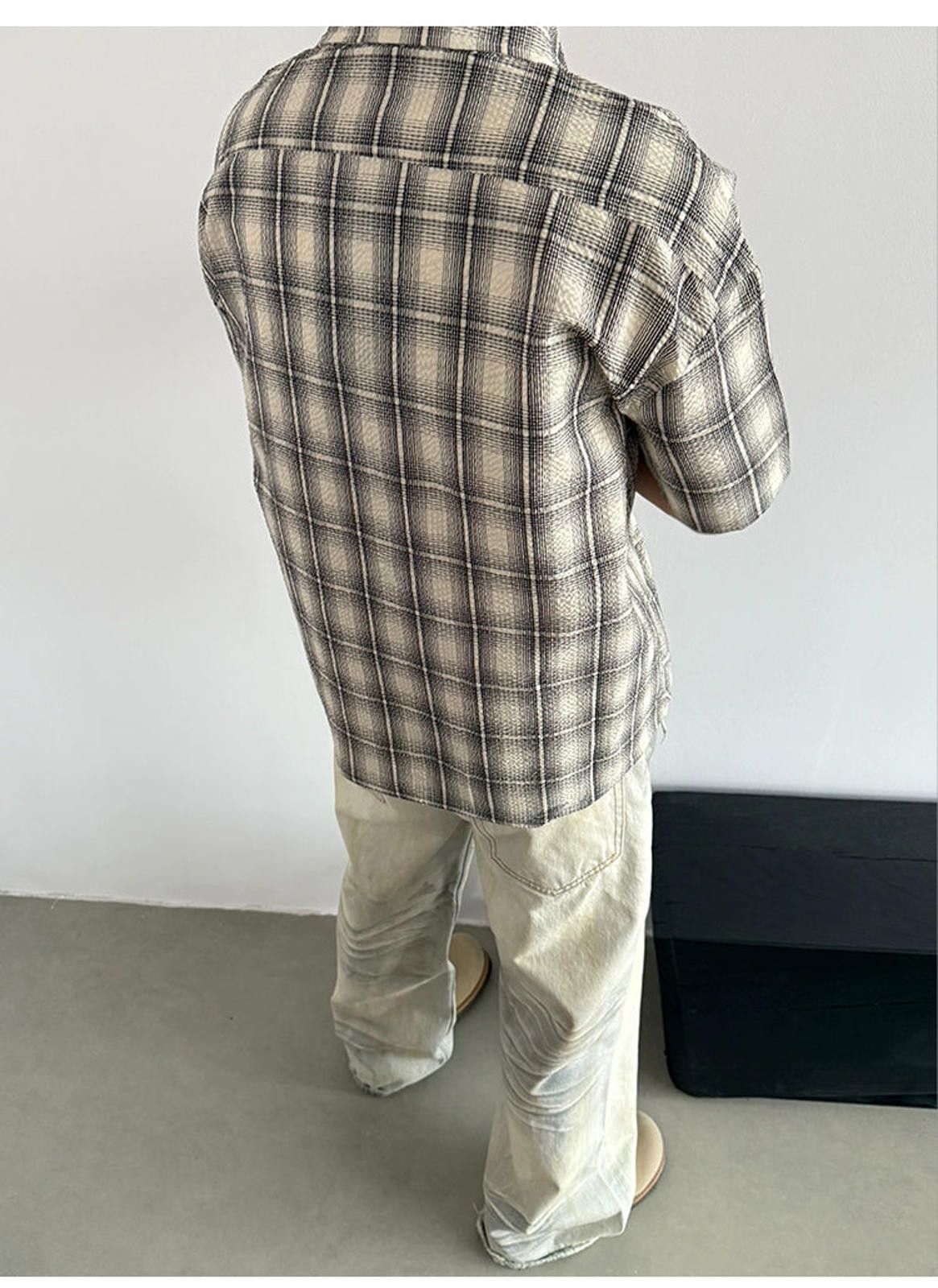 Japanese Brand Plaid Button-Up Shirt Size US M / EU 48-50 / 2 - 3 Thumbnail