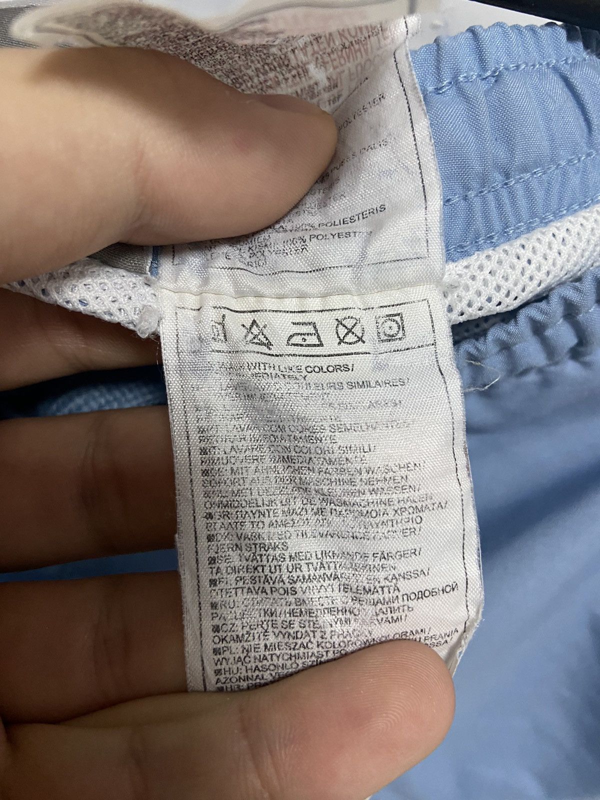 Nike × Vintage Nike Shorts Vintage Small Logo Swoosh Style Skate Nylon Size US 32 / EU 48 - 6 Thumbnail