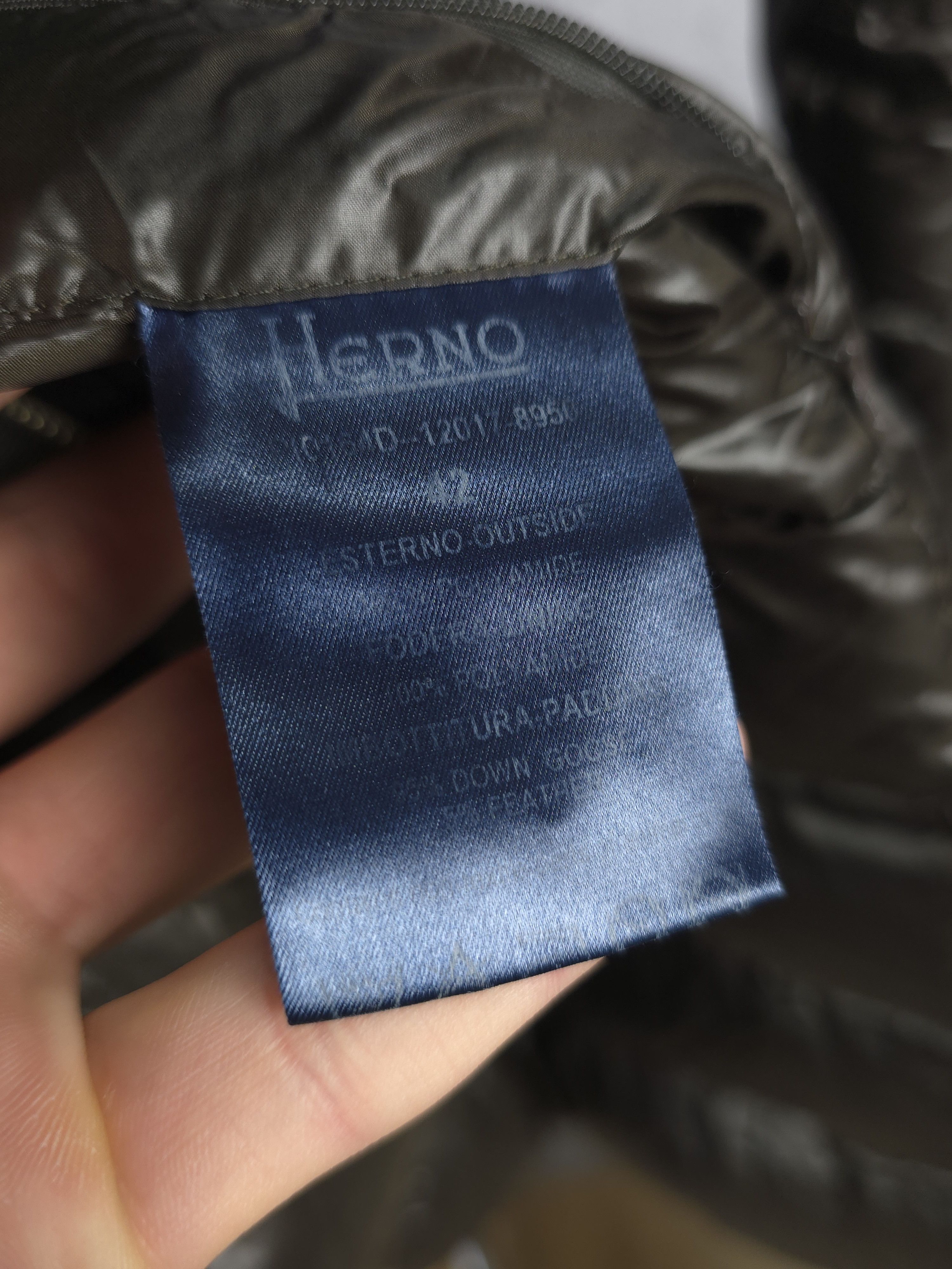 Herno Herno Puffer jacket 'Amelia' in dark brown Size M / US 6-8 / IT 42-44 - 14 Thumbnail
