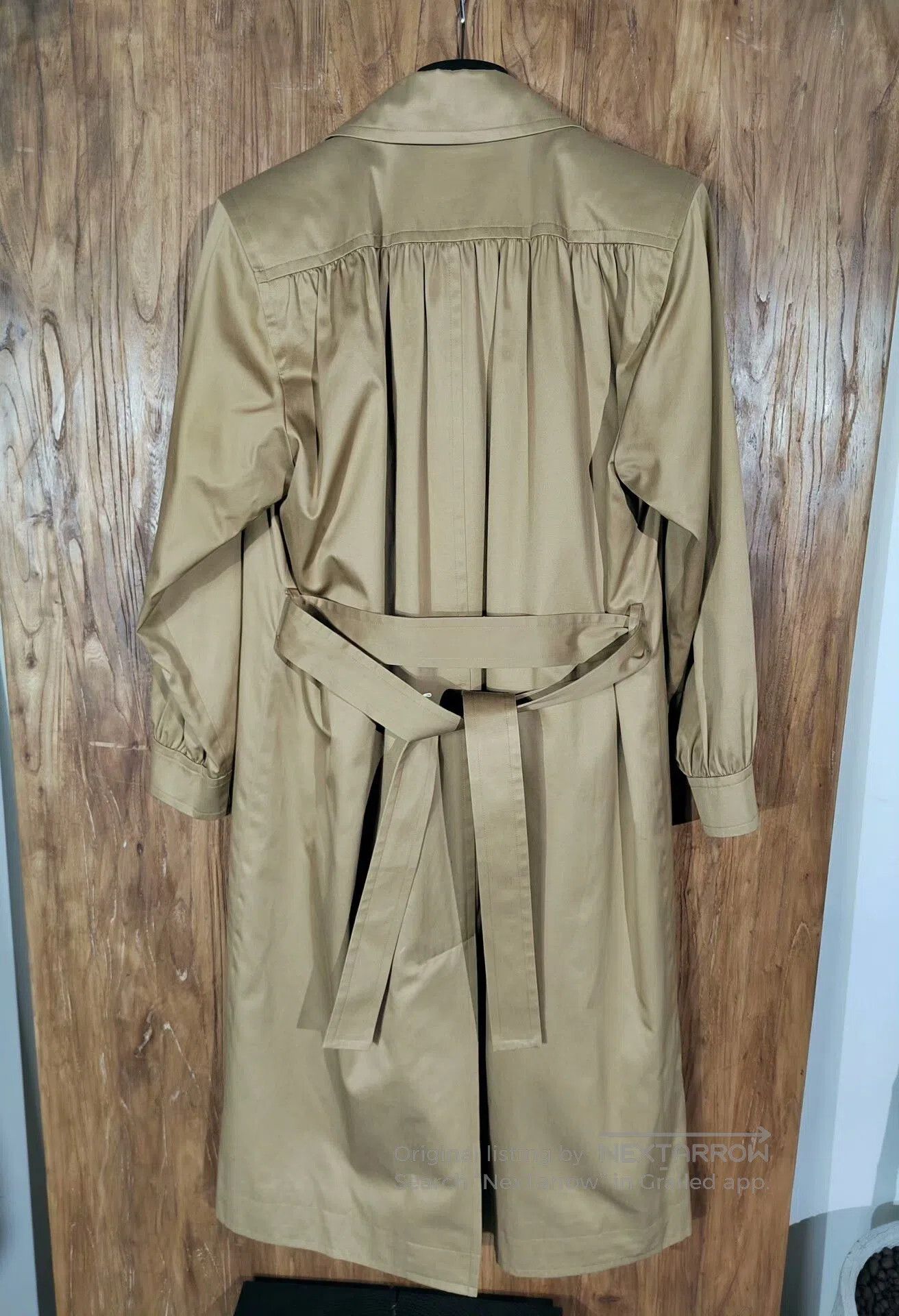 Yves Saint Laurent Yves Saint Laurent Khaki Mid-Length Trench Coat. Size M / US 6-8 / IT 42-44 - 7 Thumbnail