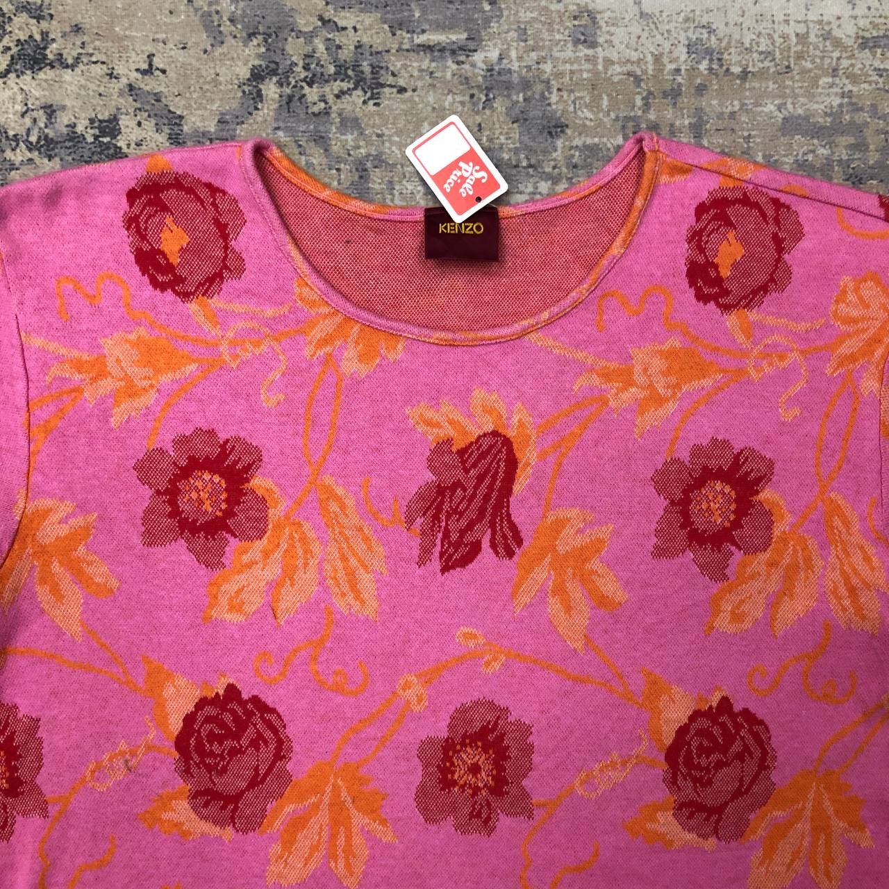 Japanese Brand × Kenzo T118 KENZO FLOWER FULLPRINT LONG SLEEVE TEE Size M / US 6-8 / IT 42-44 - 4 Thumbnail