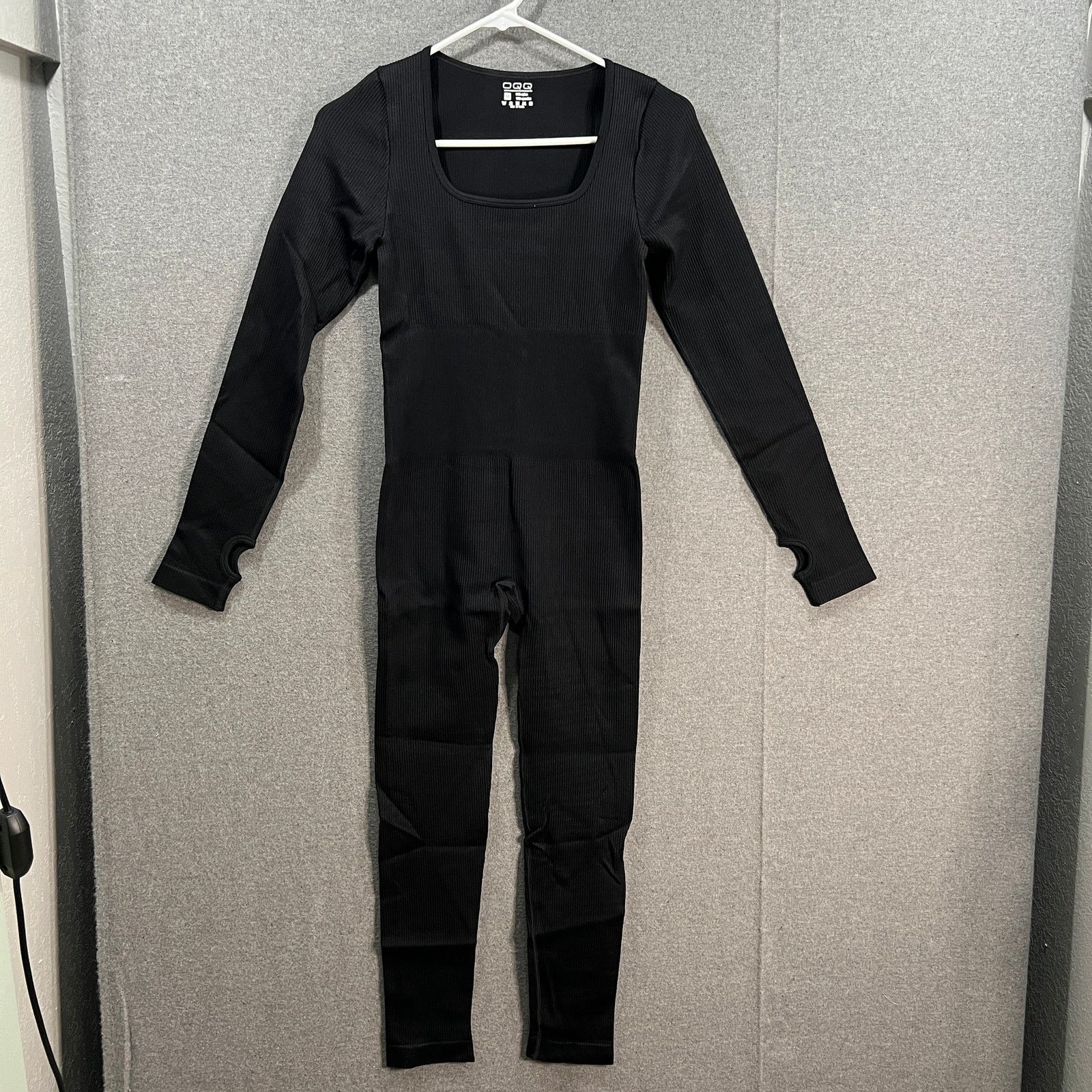 Other OQQ Women Long Sleeve Yoga Jumpsuits Workout Ribbed Size M / US 6-8 / IT 42-44 - 2 Thumbnail