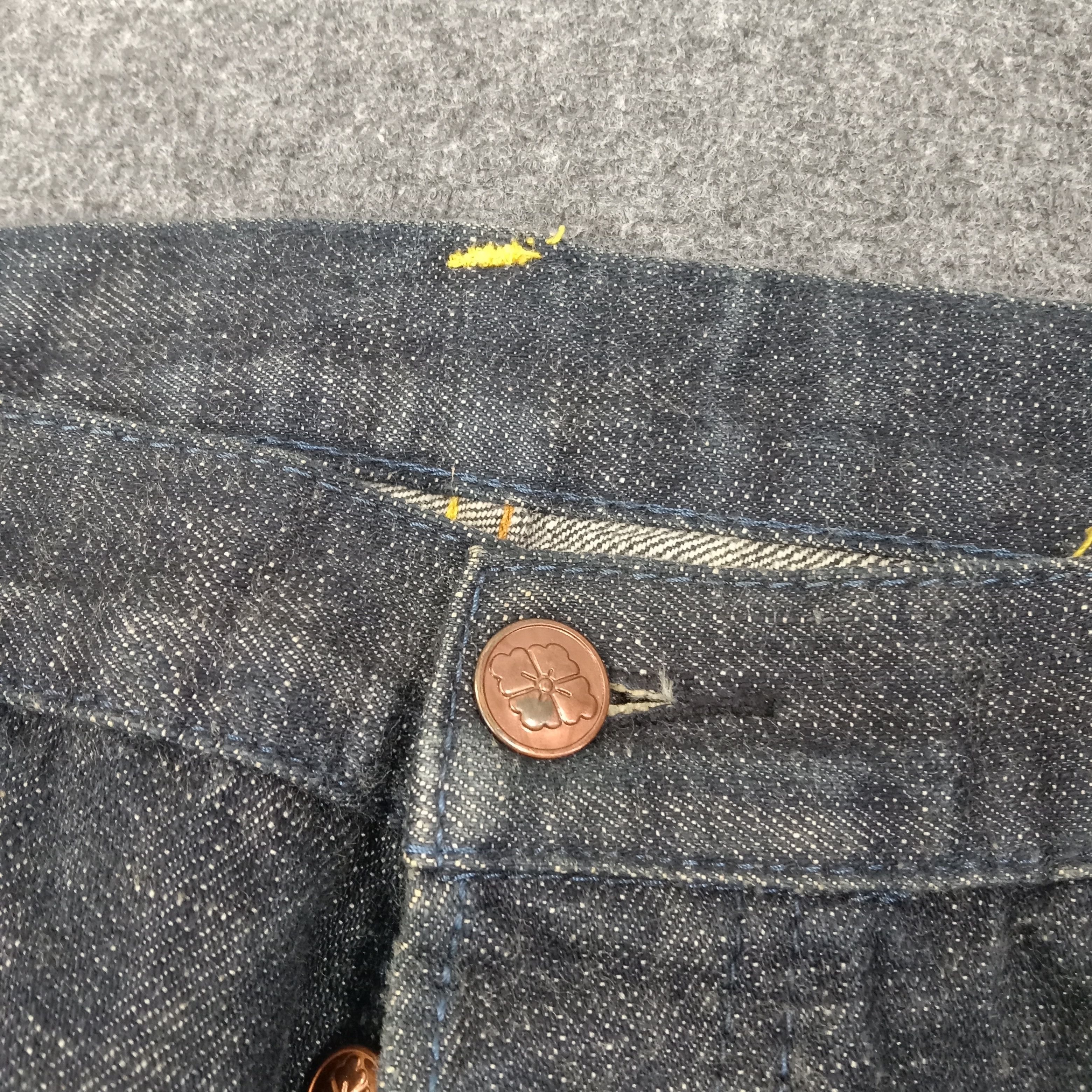 Evisu Evisu Paris Selvedge Japan Brand Daicock Denim Jeans C258N30 Size US 37 - 9 Thumbnail