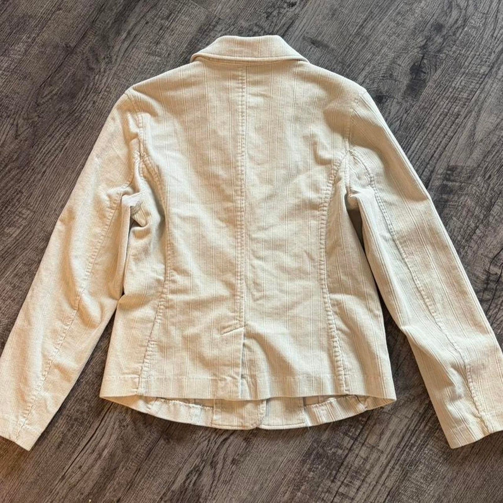 Sonoma Cream corduroy blazer with button up Size S / US 4 / IT 40 - 4 Thumbnail