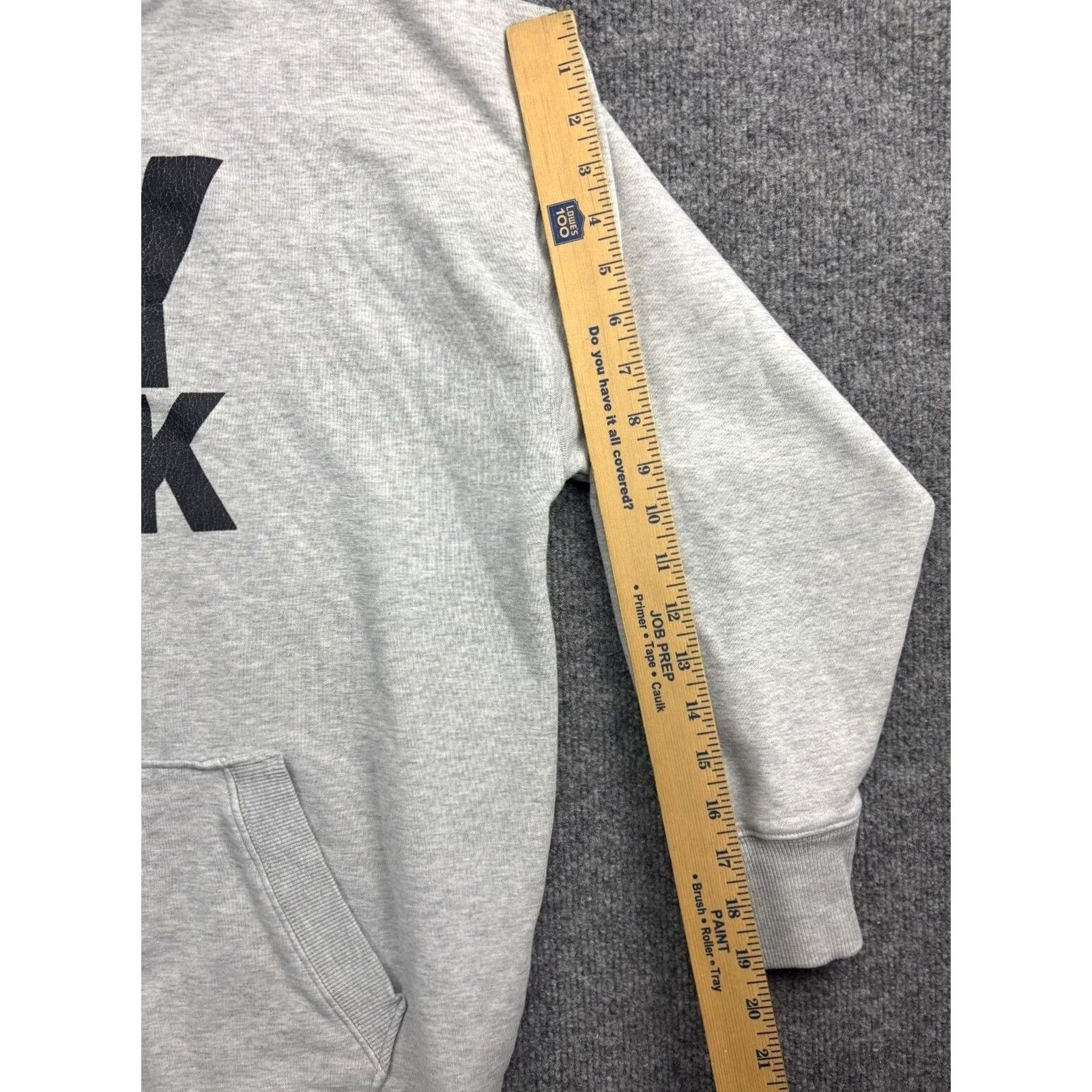 Ivy Park VINTAGE? Ivy Park Adidas Hoodie Women's M Gray Pullover Sweatshirt BIG LOGO Size M / US 6-8 / IT 42-44 - 5 Thumbnail