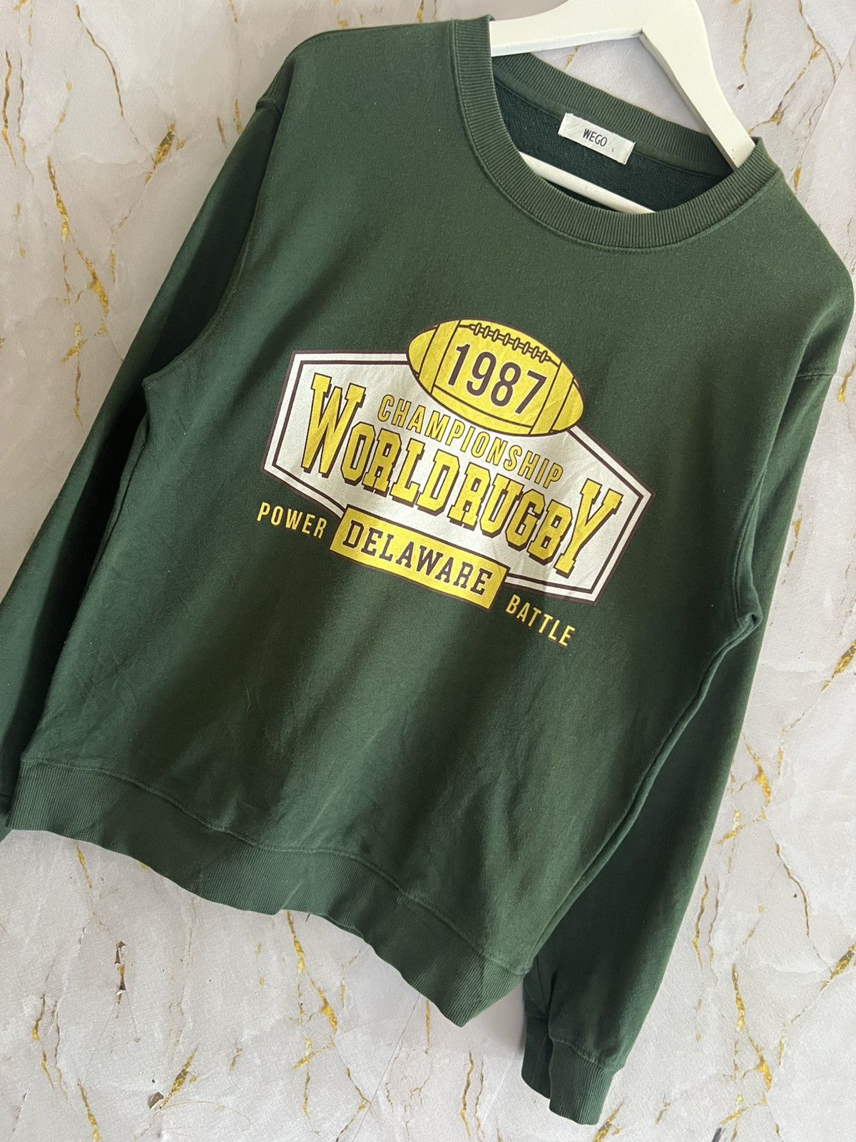 Japanese Brand 🔥 Vintage 1987 College Sweatshirt – Japan Street Style Size US L / EU 52-54 / 3 - 5 Thumbnail