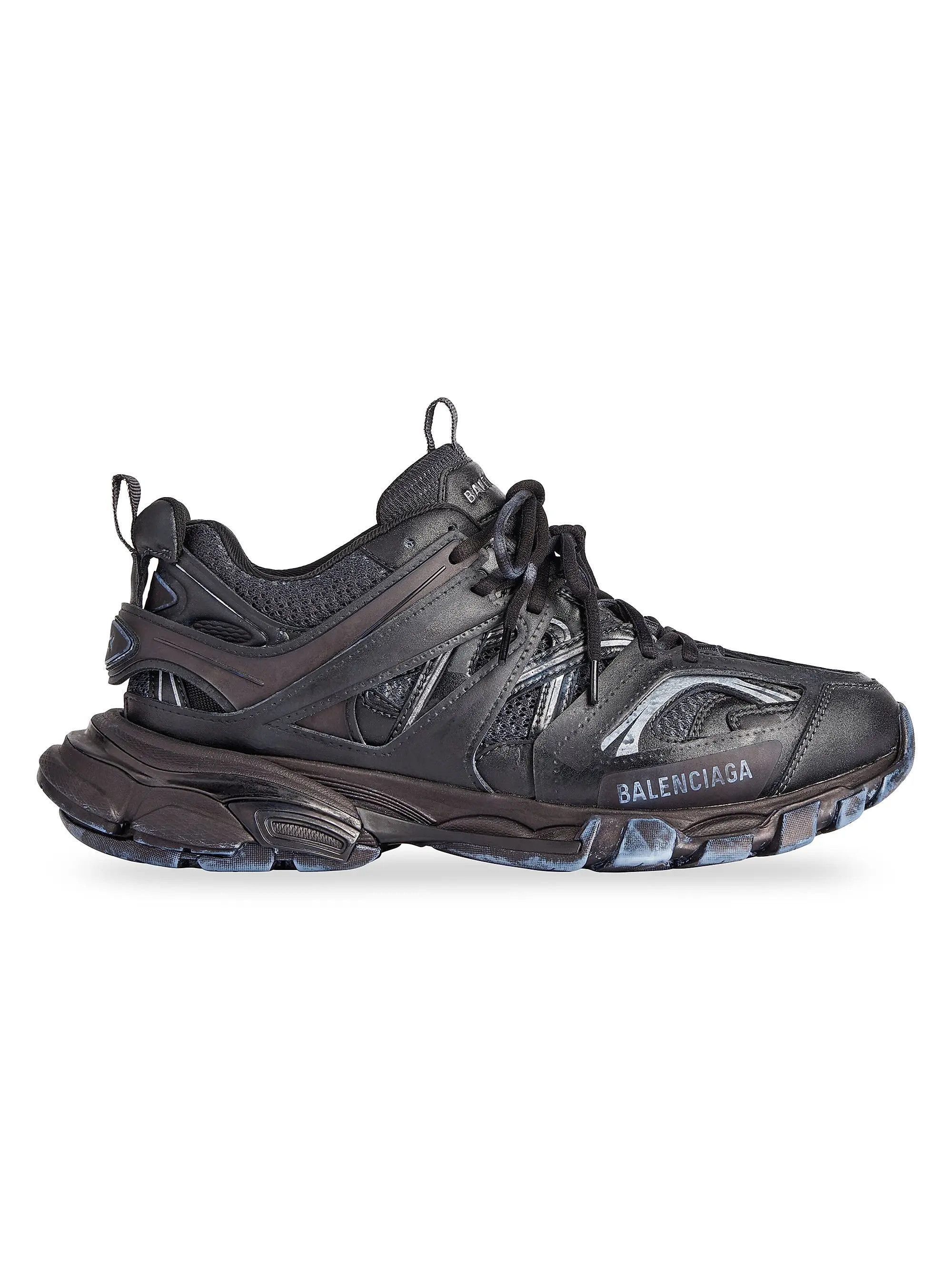 Balenciaga o1w1db10625 Track Sneakers in Faded Black Size US 11 / IT 41 - 1 Thumbnail