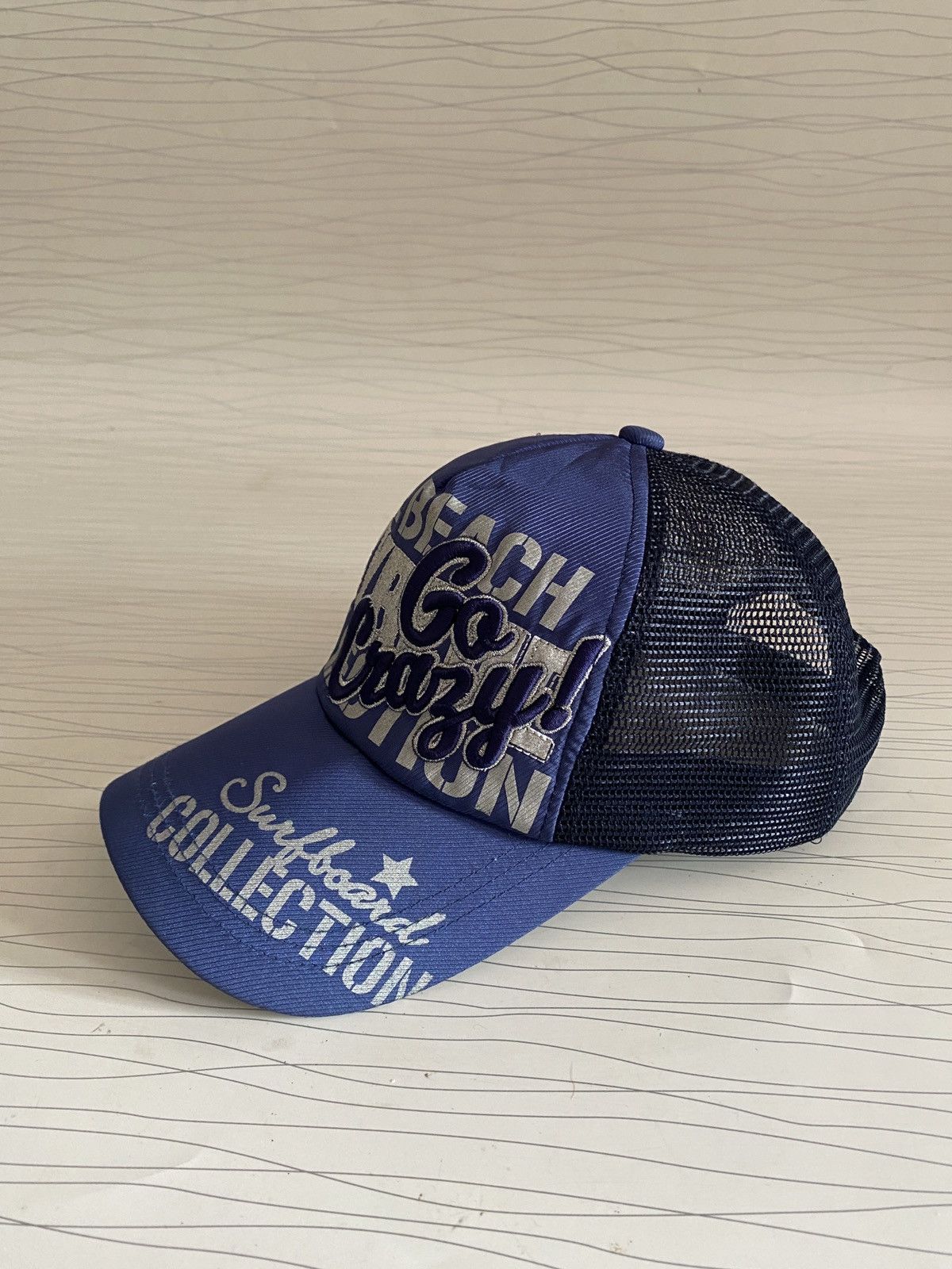 Other Vintage Michel Klein Trucker Hat Size ONE SIZE - 7 Thumbnail
