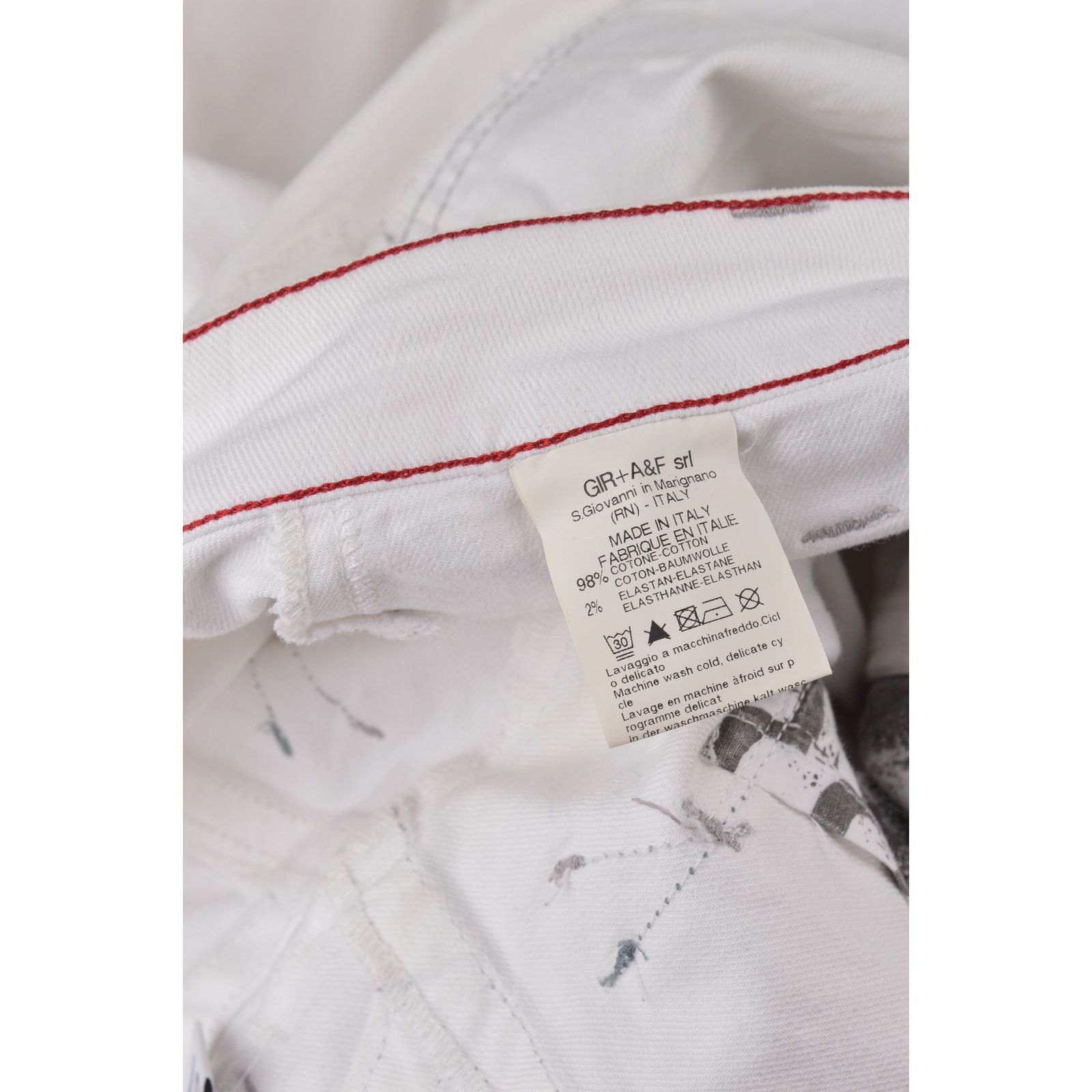 Marithe + Francois Girbaud Marithe Francois Girbaud white jeans Size US 36 / EU 52 - 4 Thumbnail