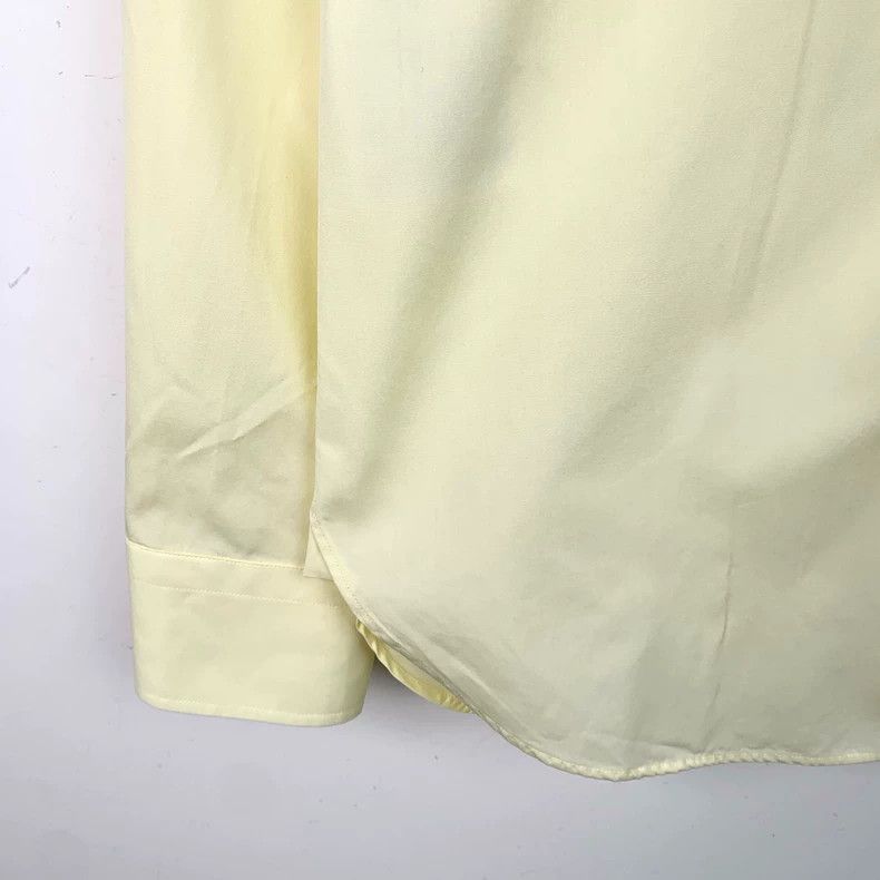Gucci Gucci Size 38 Light yellow logo embroidered cotton long-sl Size US XS / EU 42 / 0 - 4 Thumbnail