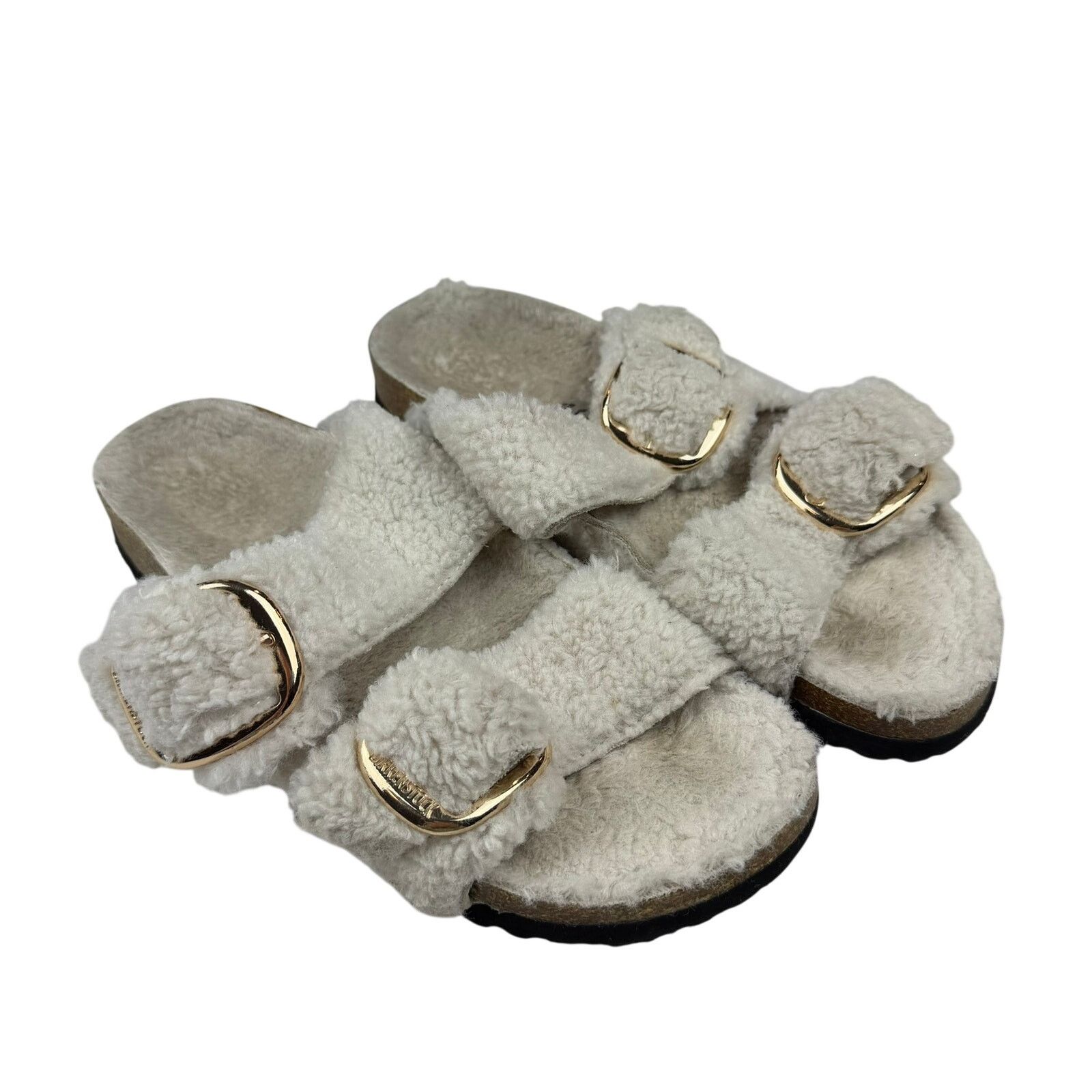 Birkenstock Birkenstock Shearling Sandals Size 39 Size US 8.5 / IT 38.5 - 2 Thumbnail