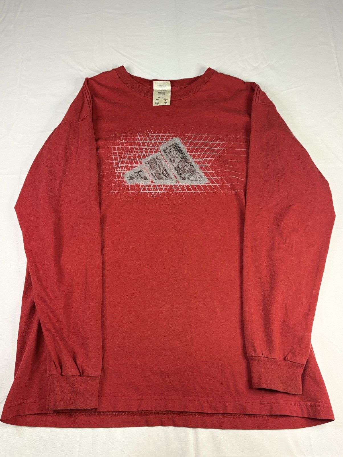 Adidas Vintage Adidas Long Sleeve Tee | $20 Size US L / EU 52-54 / 3 - 1 Thumbnail
