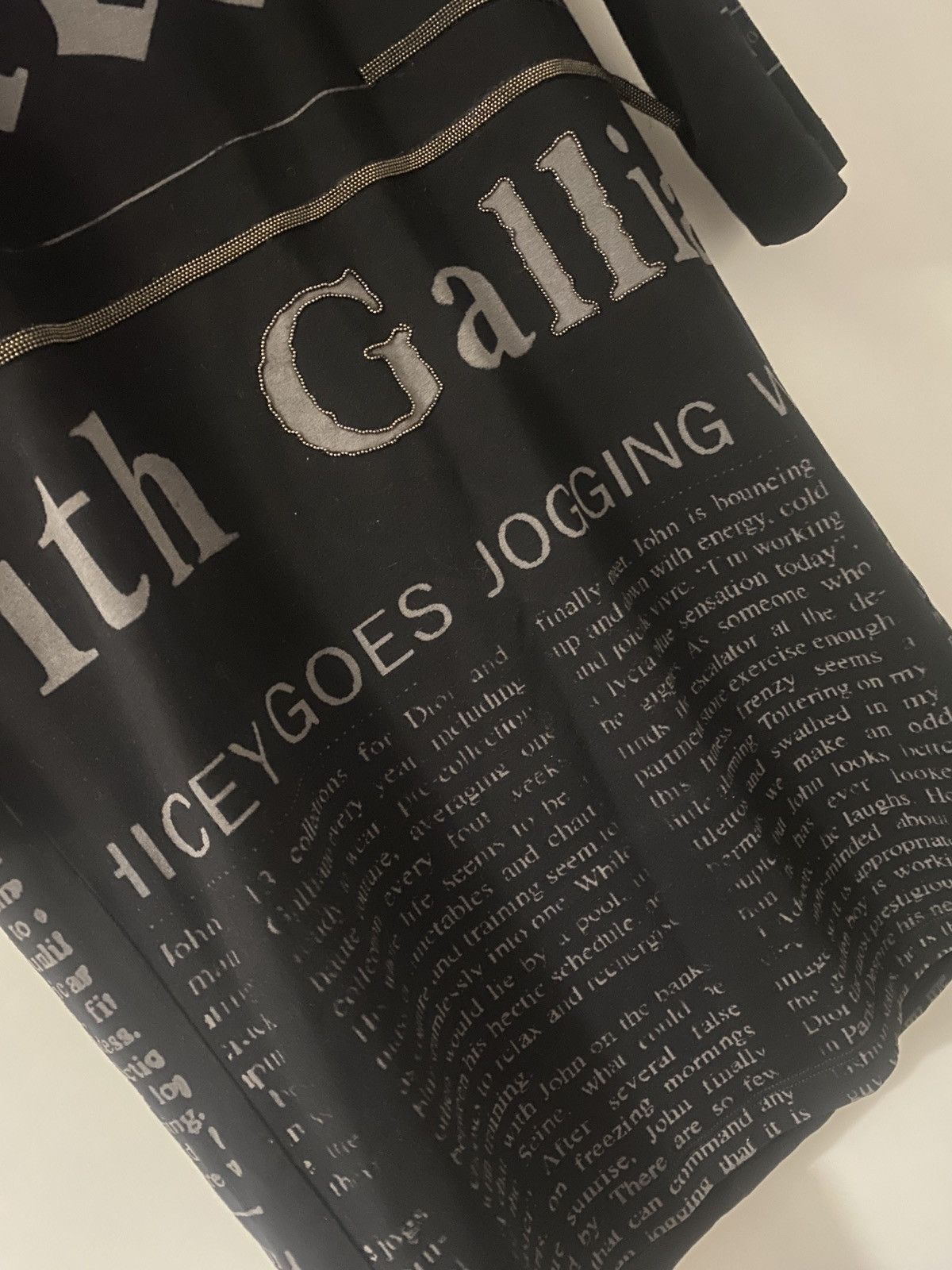 John Galliano John galliano luxury newspaper mini dress Size XS / US 0-2 / IT 36-38 - 7 Thumbnail
