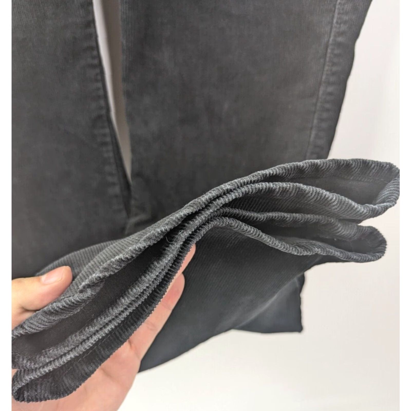 Vintage VINTAGE Polo Jeans Co. Ralph Lauren Corduroy Black Pants Women's 8x32 Flap Back Pockets Size 30" / US 8 / IT 44 - 4 Thumbnail
