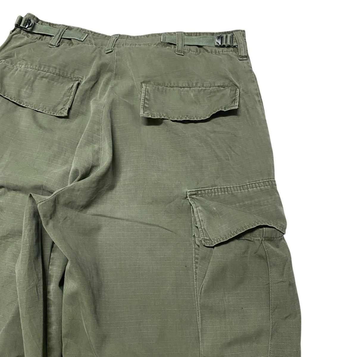 Vintage Vintage 60s Vietnam War Ripstop Poplin Trouser OG-107 Size US 30 / EU 46 - 11 Thumbnail