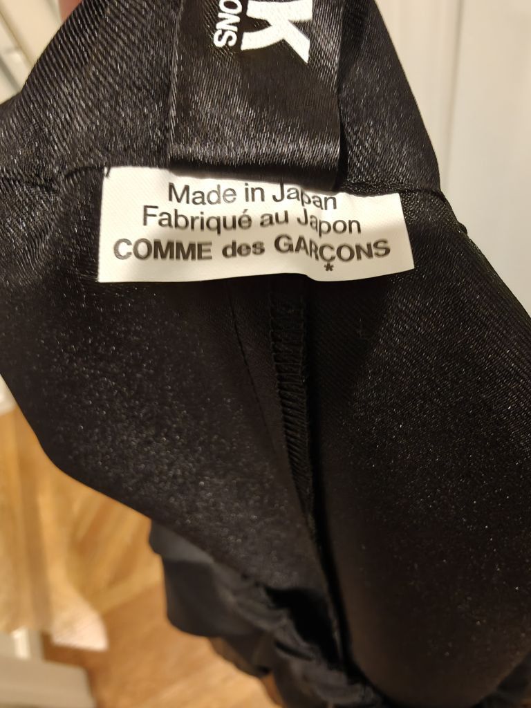 Comme des Garcons Black Black cdg black pleated midi skirt Size US 34 / EU 50 - 4 Thumbnail