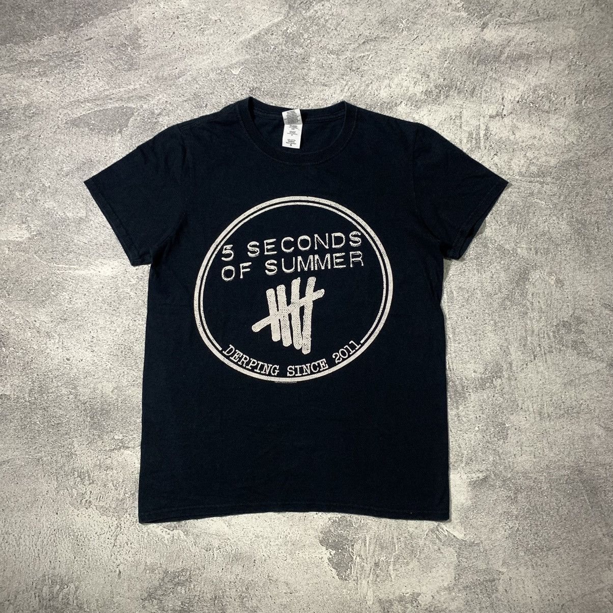 5 Second Of Summer T Shirt Band Tee