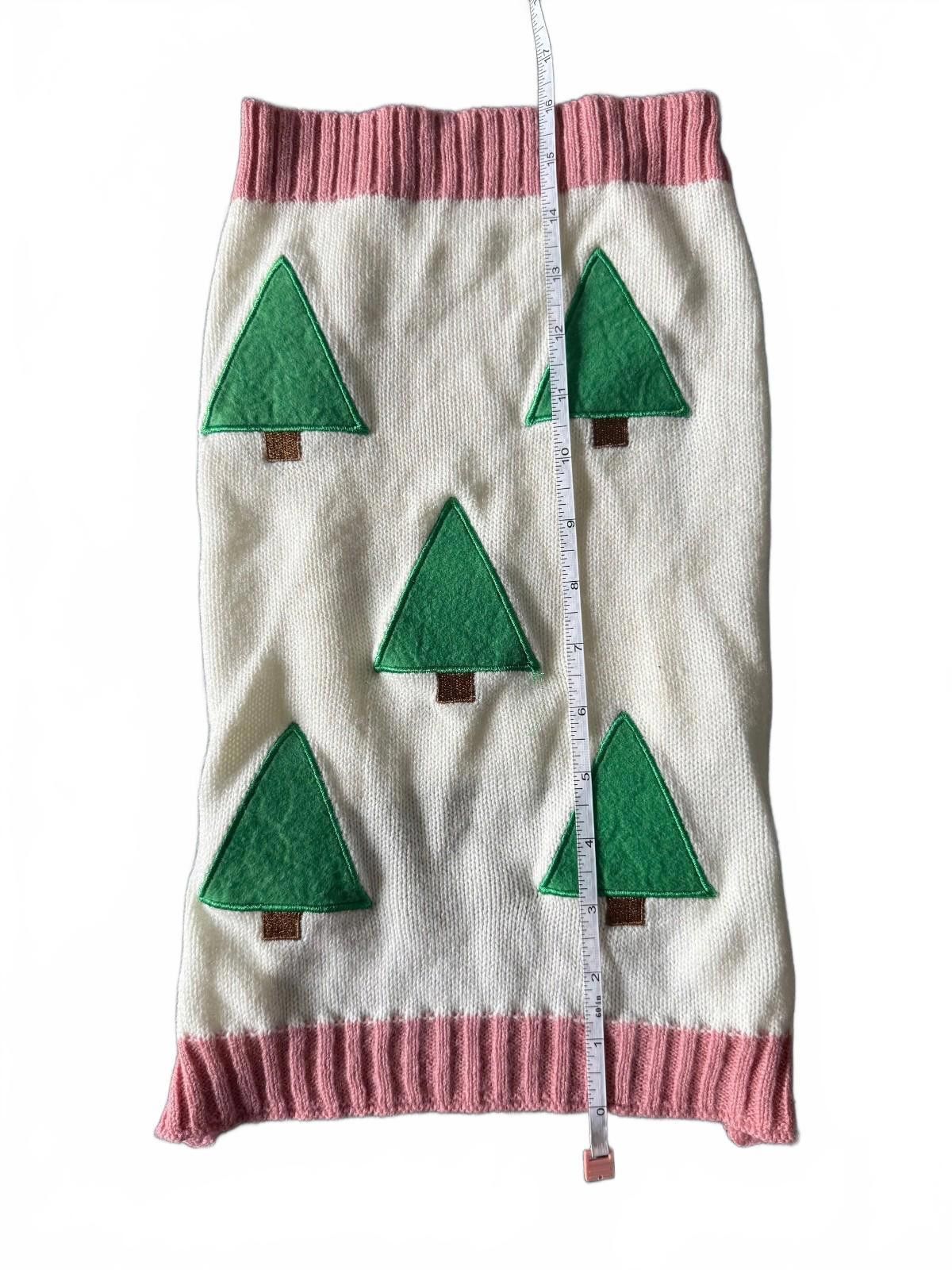 Other Dog Sweater Winter Tree Themed Heart to Tail Size ONE SIZE - 1 Thumbnail
