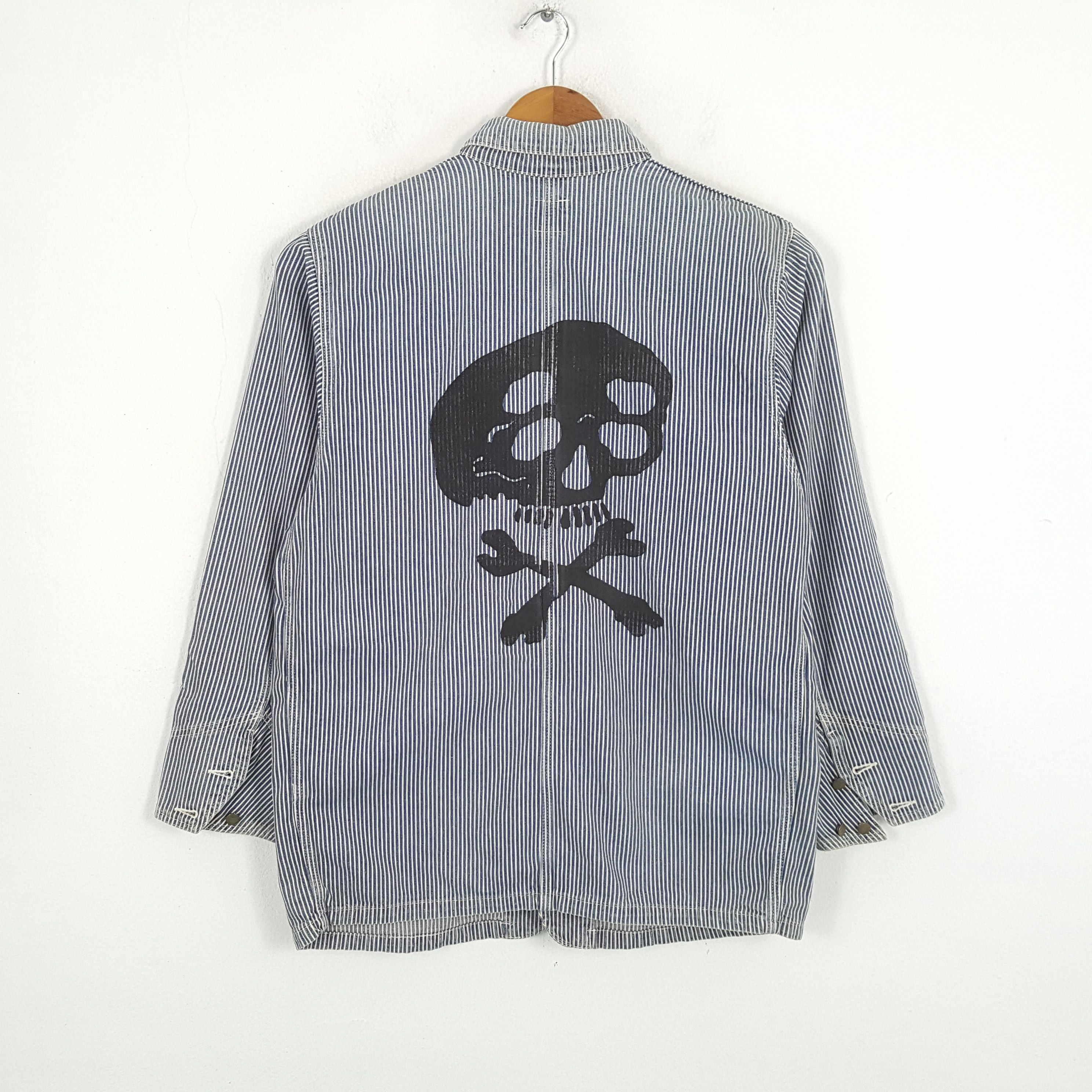 Japanese Brand × Lee × Vintage Vintage LEE x SKULL Kapital Japanese Style Custom Jacket Size US L / EU 52-54 / 3 - 1 Thumbnail