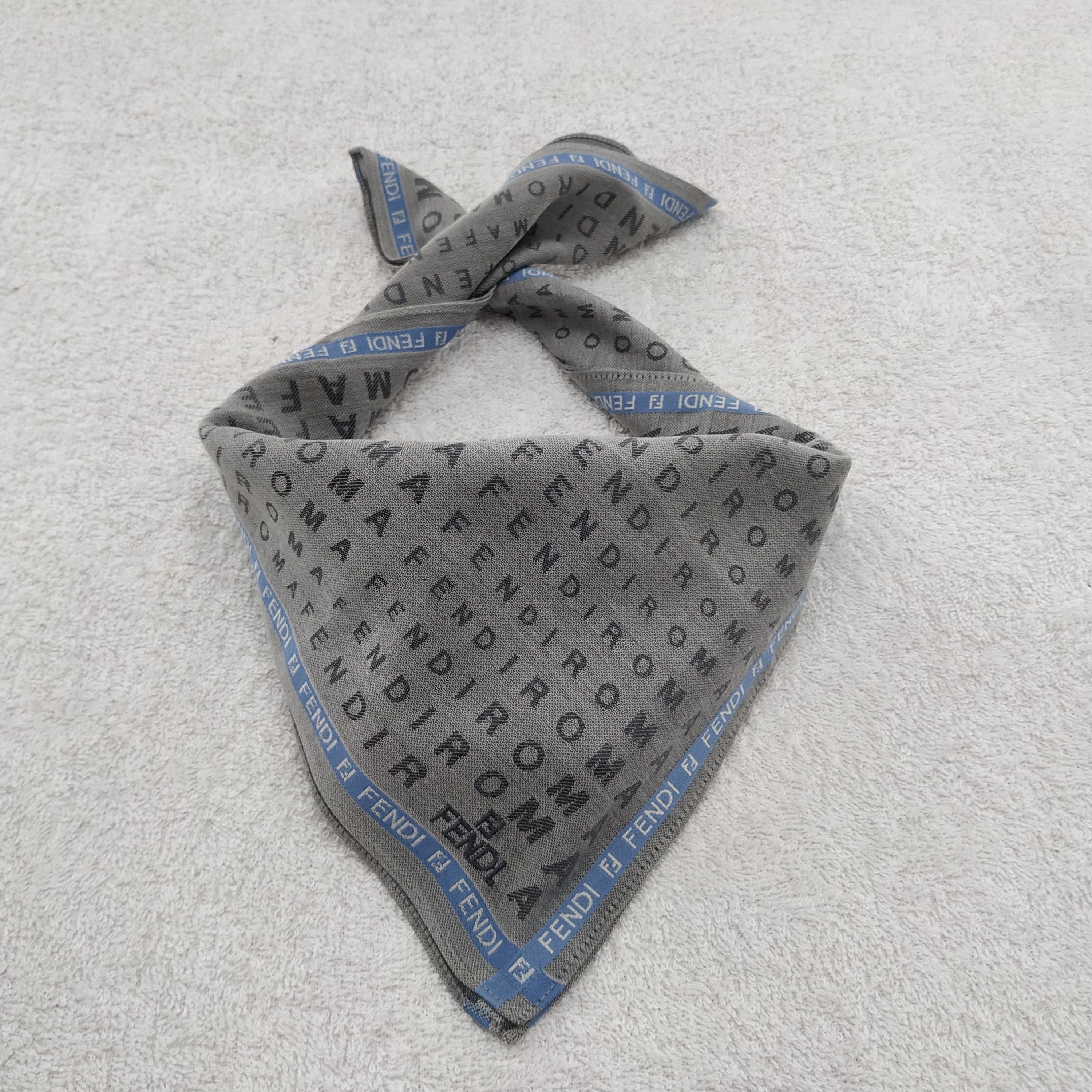 Vintage Vintage Fendi Bandana / Handkerchief / Neckerchief - S006 Size ONE SIZE - 2 Thumbnail