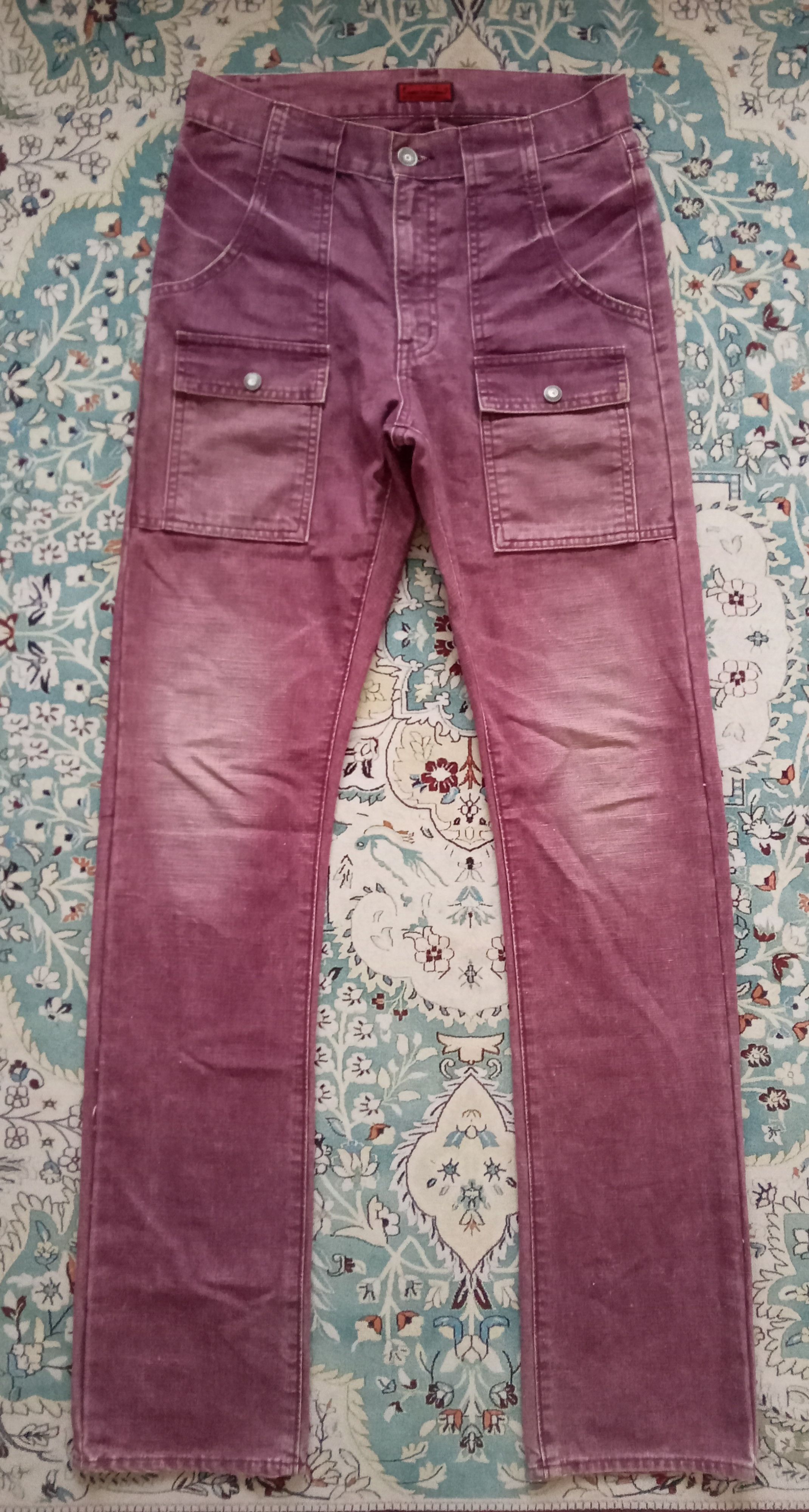Vintage Johnbull Distressed Purple Bush Pants