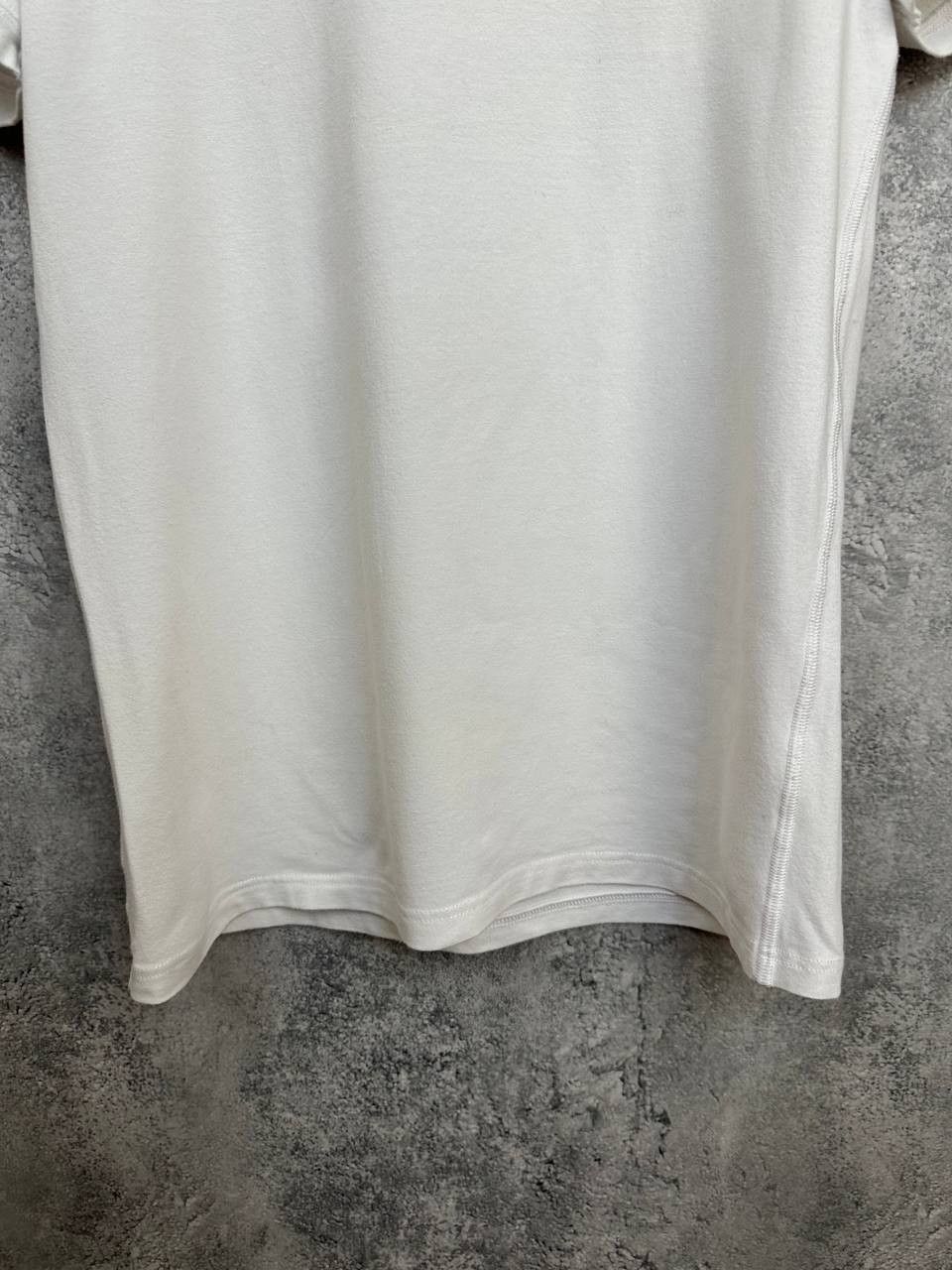 Dolce & Gabbana Dolce & Gabbana White T-Shirt Small Logo Crest Tee Slim Fit Size XS / US 0-2 / IT 36-38 - 6 Thumbnail