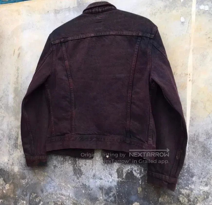 VINNY's vintage 80s lee denim jacket with unique dye. Size US M / EU 48-50 / 2 - 2 Thumbnail