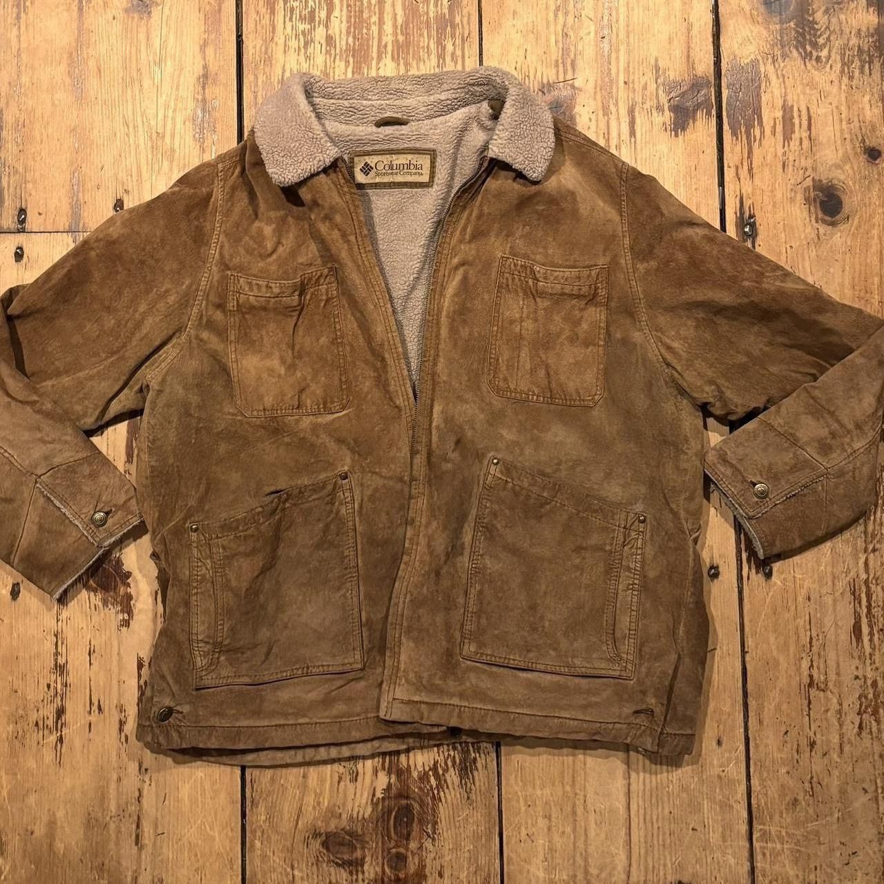Columbia × Vintage Vintage Columbia suede jacket Size US XL / EU 56 / 4 - 1 Thumbnail
