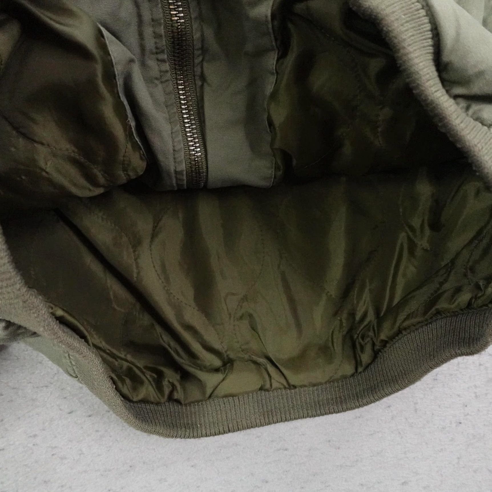 RVCA VINTAGE RVCA Jacket Womens Large Green Babes Ride Out Bomber Motorcycle Dirt Bike Coat Size L / US 10 / IT 46 - 7 Thumbnail