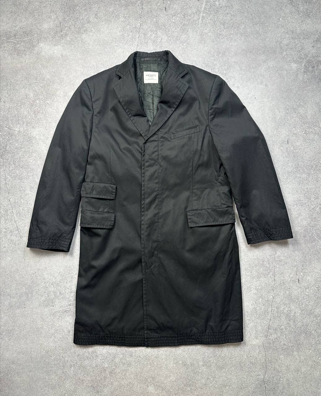 Hackett Vintage Hackett Men’s Trench Coat, Size 40R (M) – Classic Size US M / EU 48-50 / 2 - 1 Thumbnail