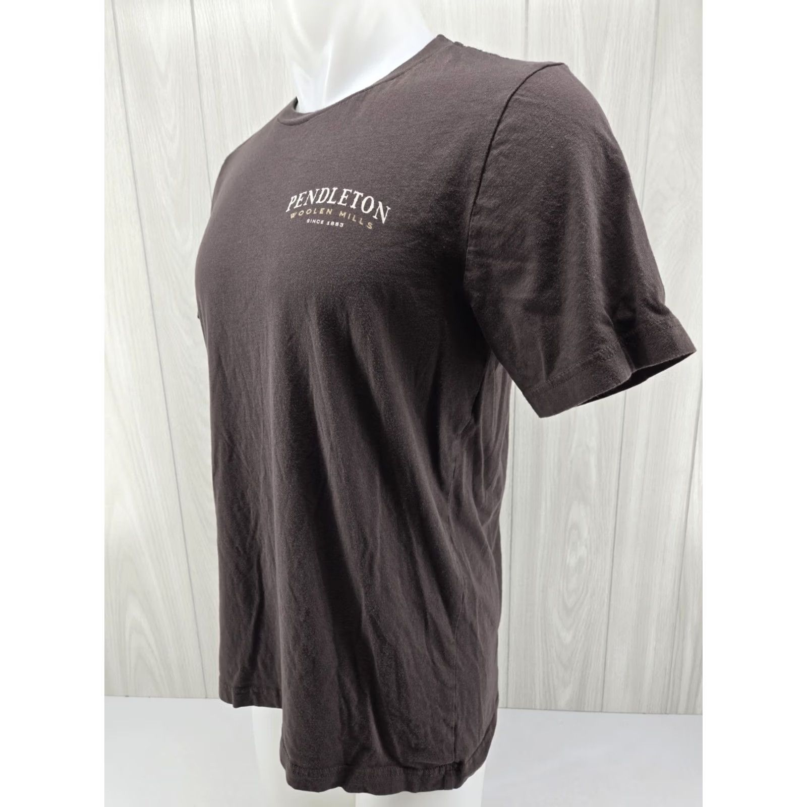 Pendleton Pendleton Graphic T Shirt Brown Large Western Cow Skull Mens T-Shirt Short Sleeve Size US L / EU 52-54 / 3 - 4 Thumbnail