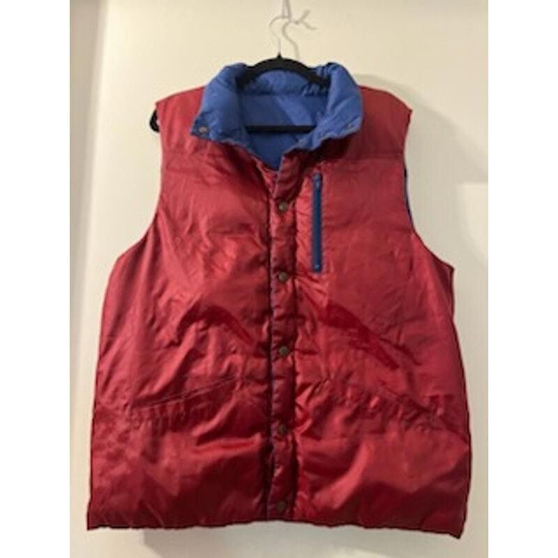 Volcom Volcom Full Zip Puffer Vest Jacket Men's Red & Blue Size LG Size US L / EU 52-54 / 3 - 1 Thumbnail