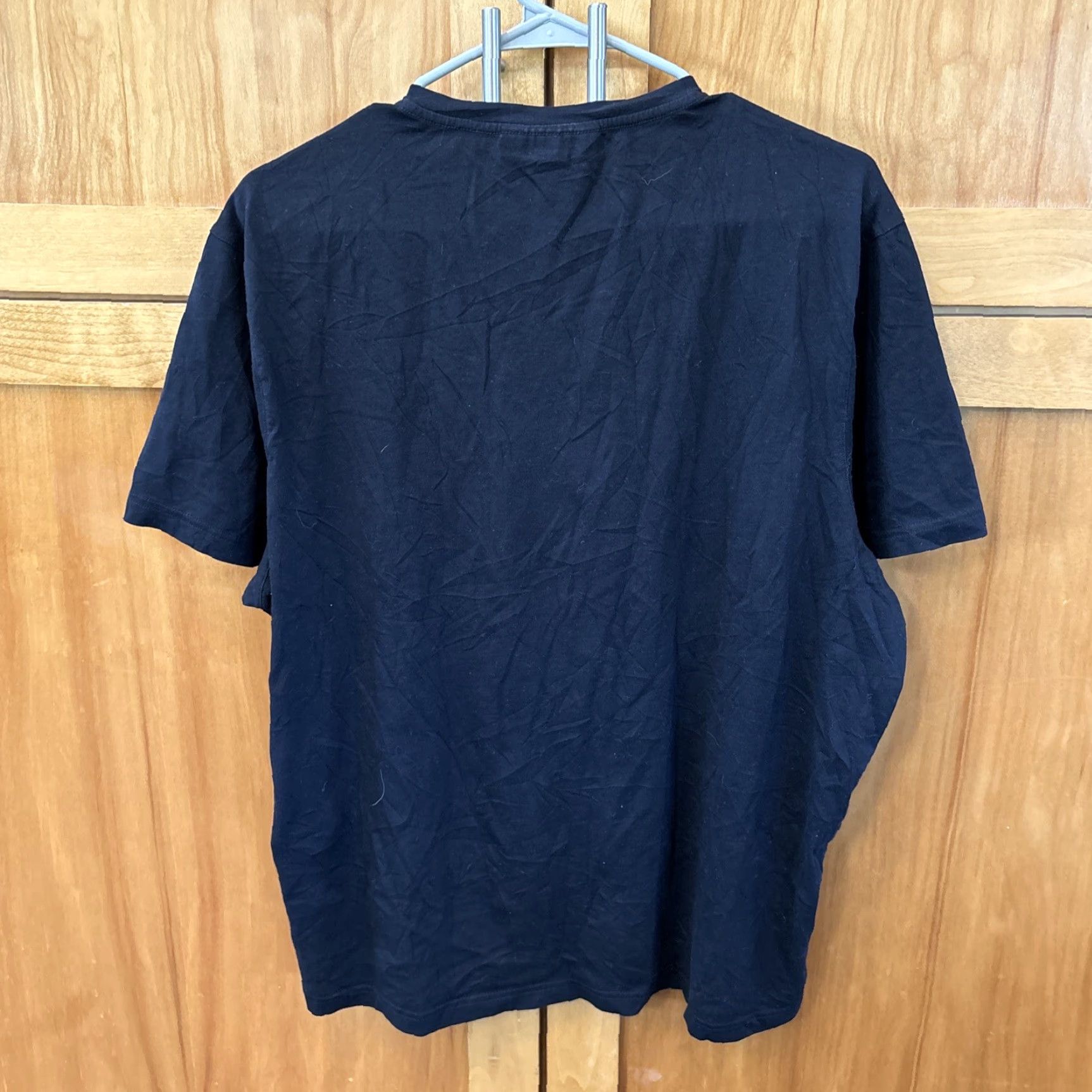 Michael Kors Michael Kors Women T-Shirt Black Short Sleeve V-Neck XL Pullover Basic Minimalist Knit 100% Cotton Regular Fit Beach Casual Workwear Size XL / US 12-14 / IT 48-50 - 7 Thumbnail