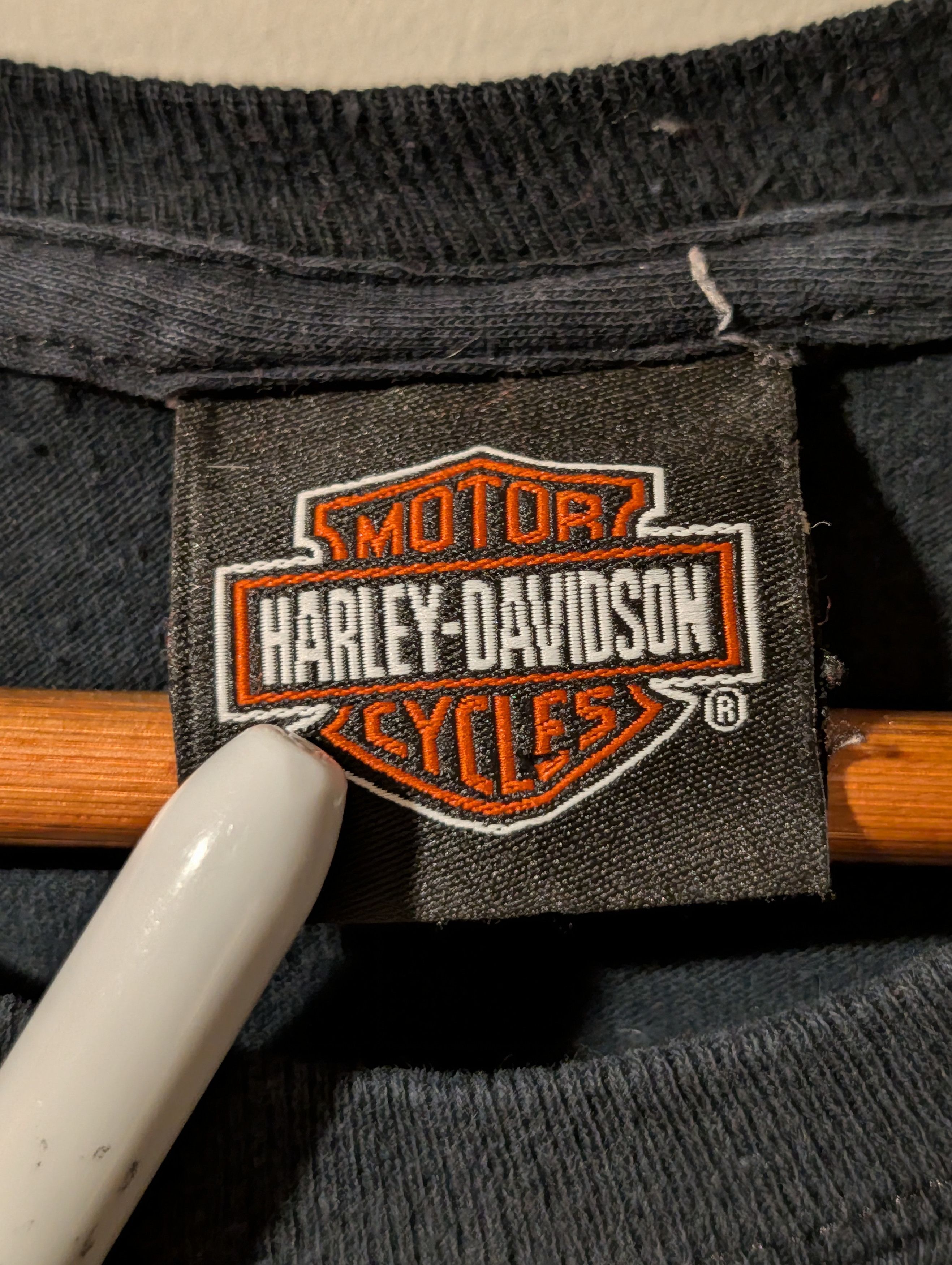 Harley Davidson Vintage 2012 Harley Davidson Ride Free Eagle Motor T-Shirt Size US XXL / EU 58 / 5 - 3 Thumbnail
