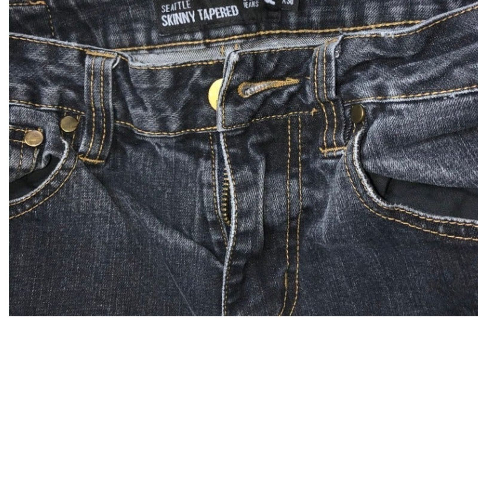 Rsq RSQ Seattle Skinny Tapered Men's Jeans Mens 29x30 Size US 29 - 4 Thumbnail