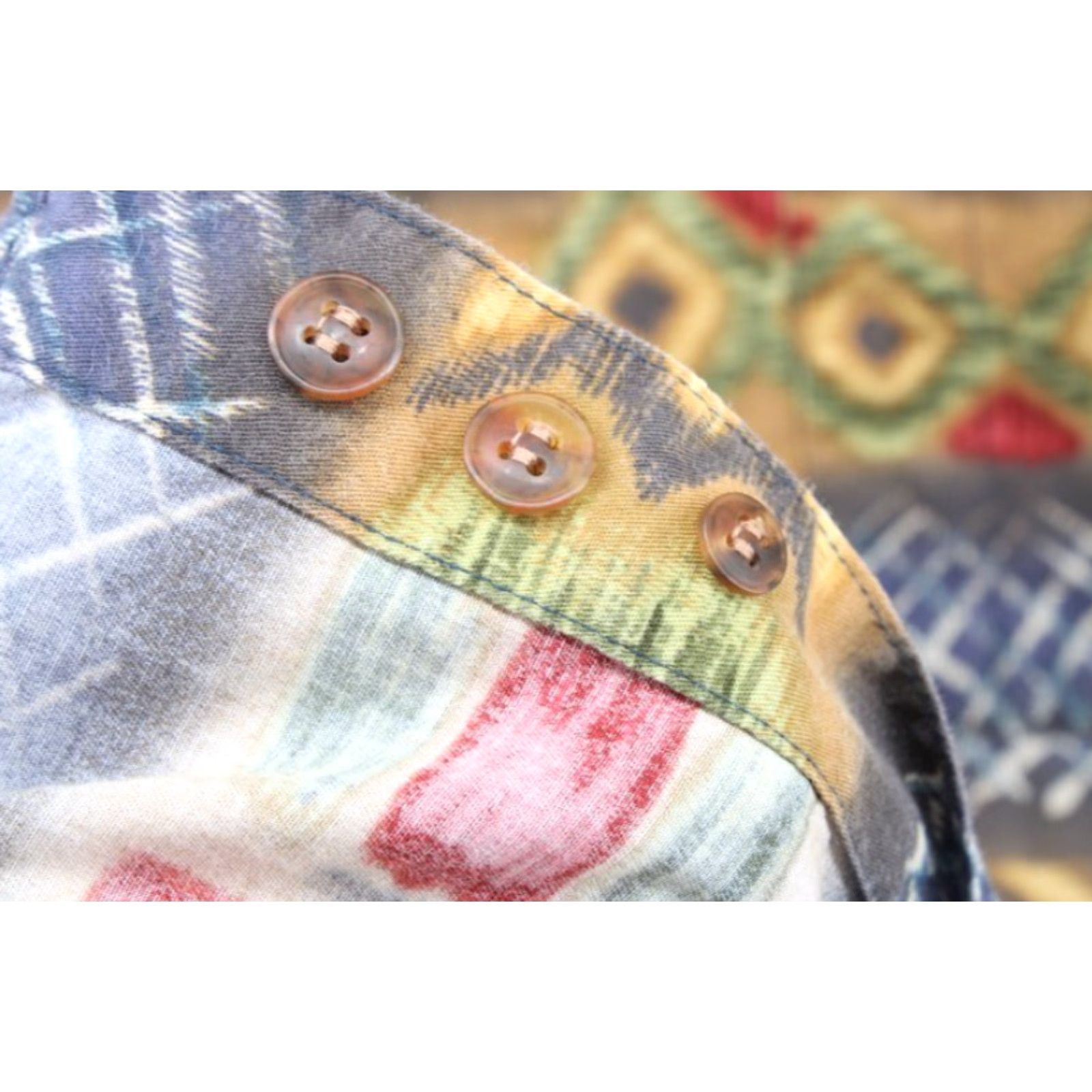 The Territory Ahead VTG The Territory Ahead Shirt Men's M Aztec Western Southwestern Long Sleeve Size US M / EU 48-50 / 2 - 6 Thumbnail