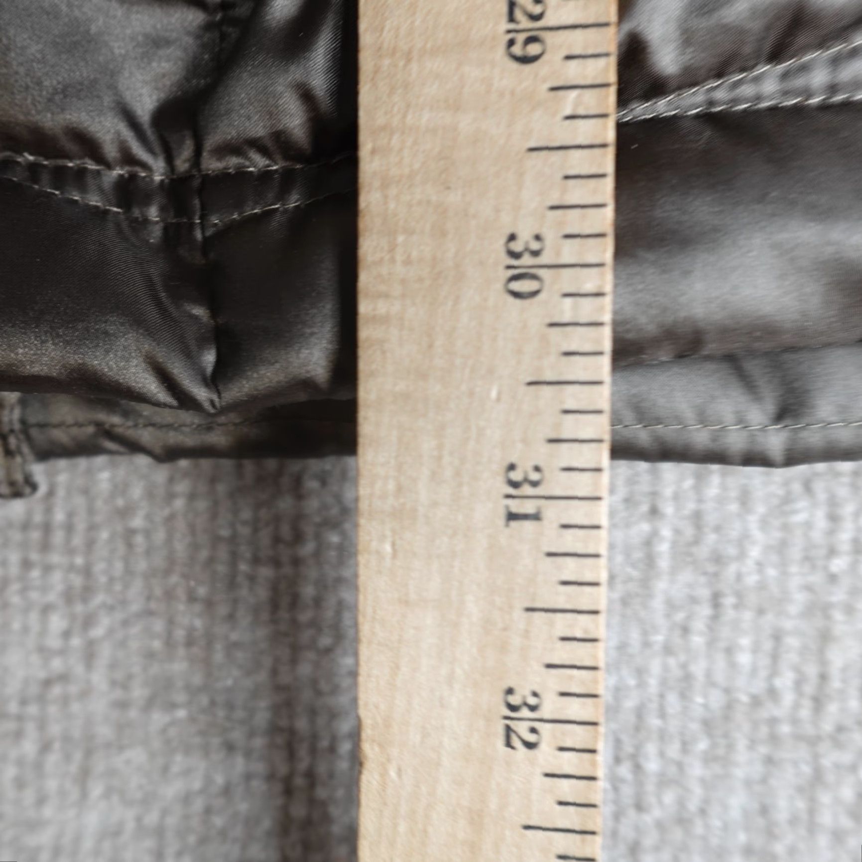 Eddie Bauer VINTAGE Eddie Bauer Womens Jacket Medium Brown Full Zip Down Chevron Parka Jacket Size M / US 6-8 / IT 42-44 - 8 Thumbnail