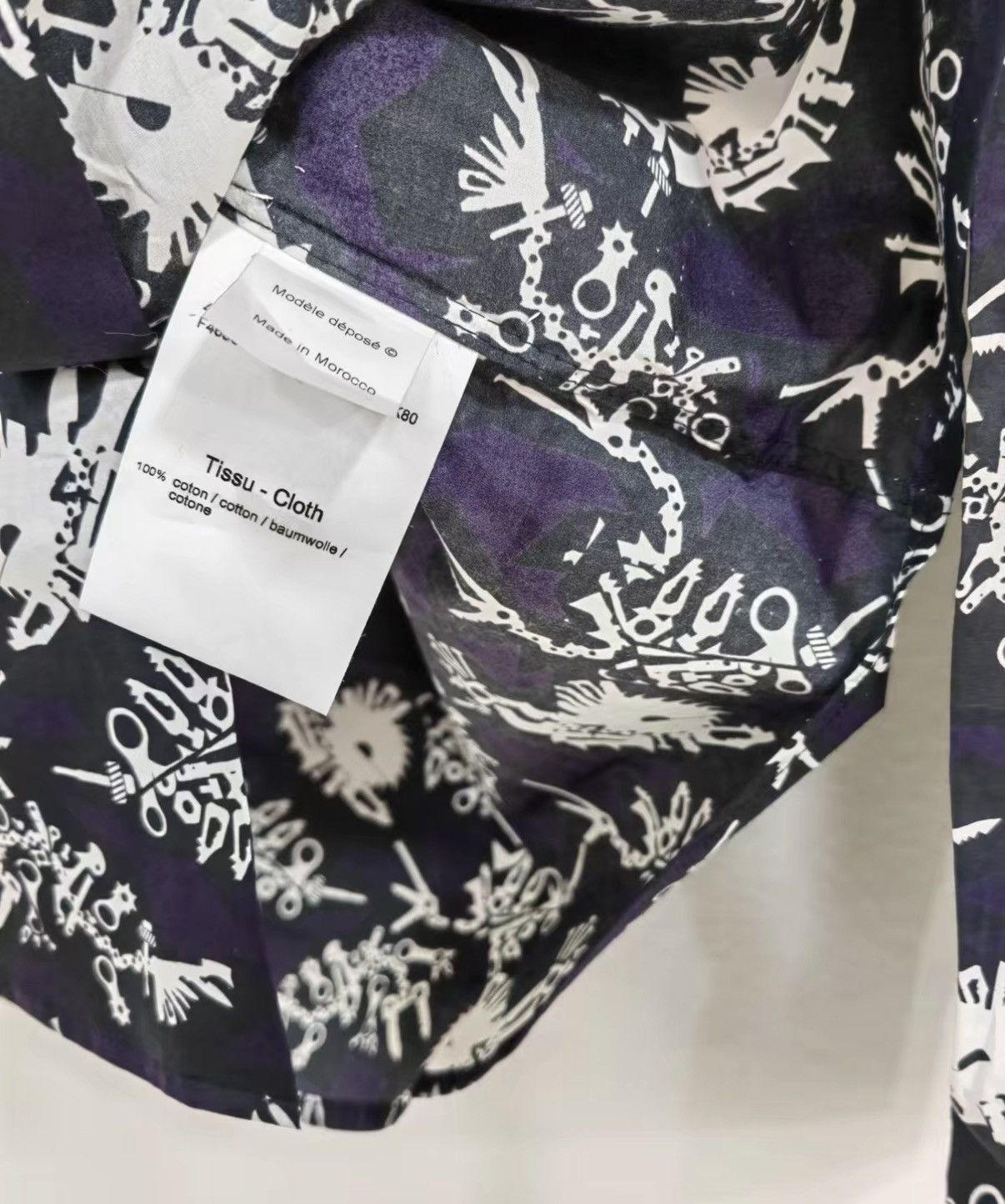 Kenzo KENZO 100% Cotton Long Sleeve Shirt J30 Size US S / EU 44-46 / 1 - 8 Thumbnail