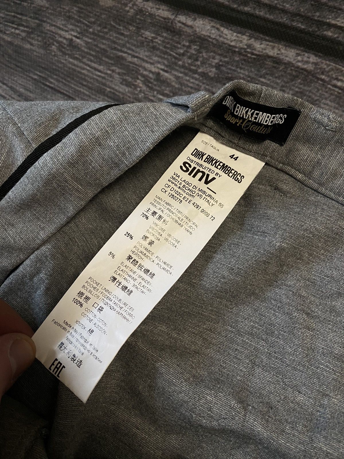 Dirk Bikkembergs 🔥DIRK BIKKEMBERGS sweatpants metallic logo Size 30" / US 8 / IT 44 - 4 Thumbnail