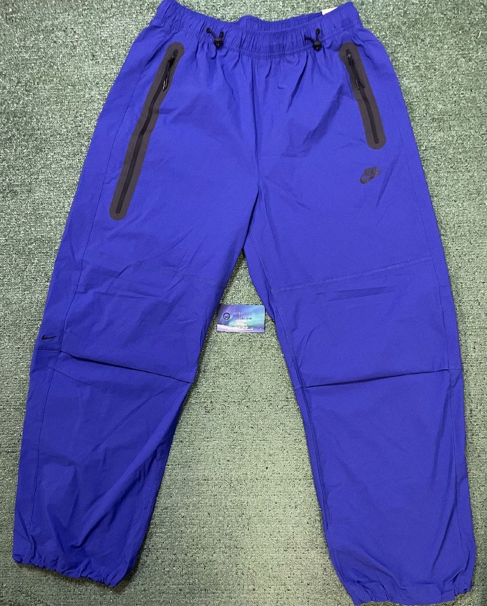Nike Nike tech woven blue pants Size US 34 / EU 50 - 1 Thumbnail