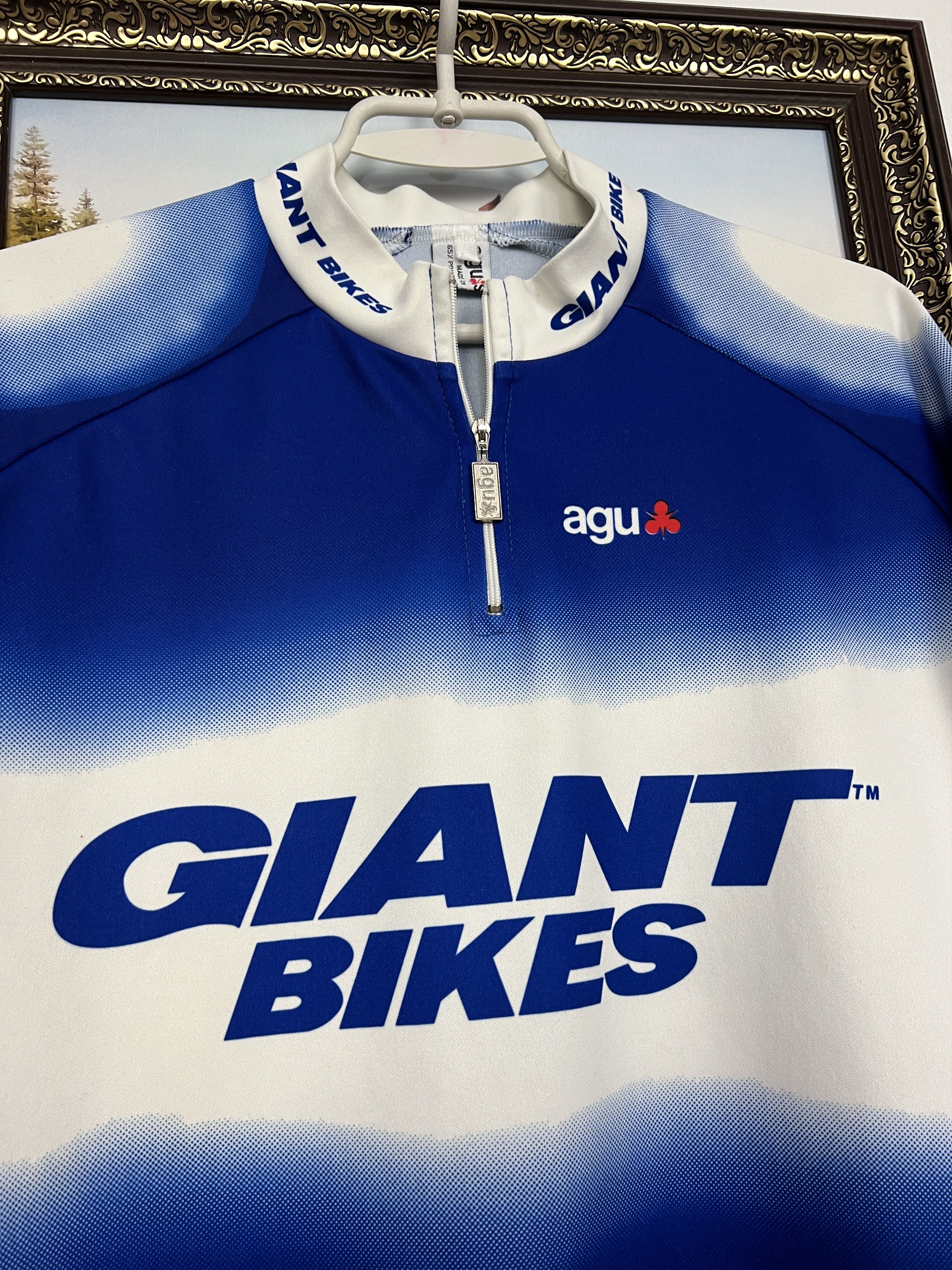 Vintage Vintage Giant Bikes Cycling Long Sleeve Jersey Trikot Shirt Size US L / EU 52-54 / 3 - 3 Thumbnail
