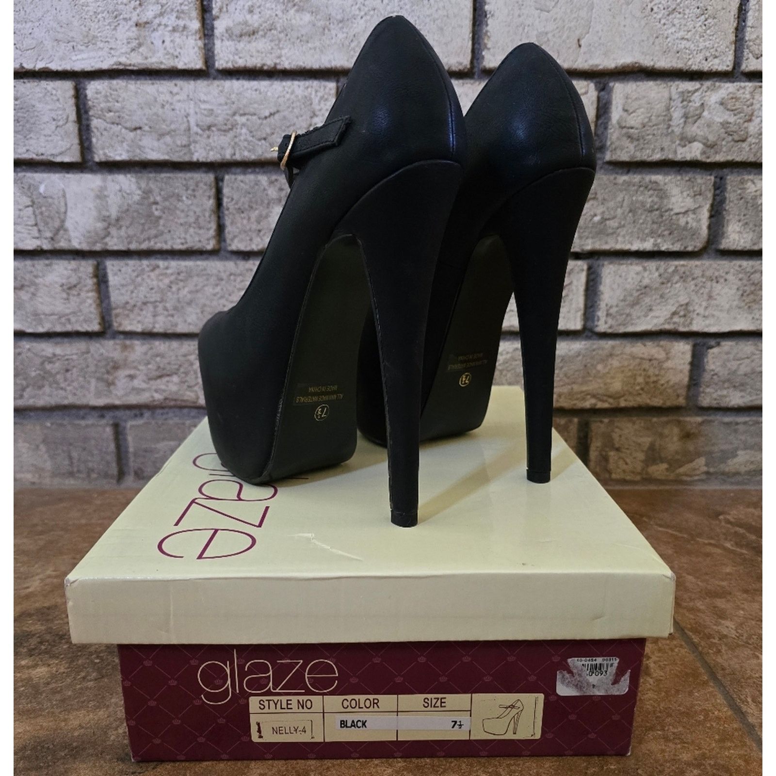 Other Black Business | GLAZE | Nelly Heels Size US 7.5 / IT 37.5 - 4 Thumbnail