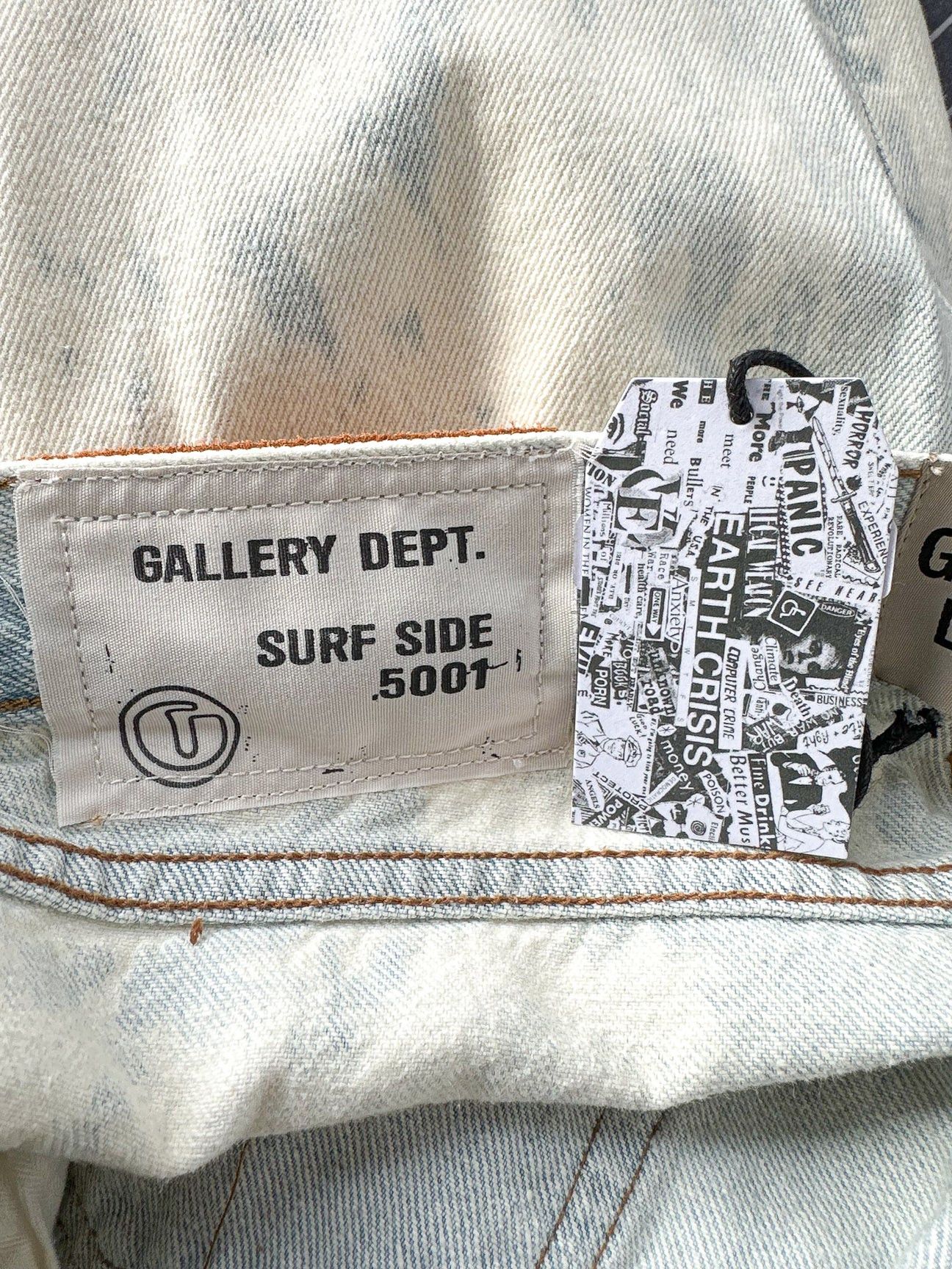 Gallery Dept. Gallery Dept. Levi 5001 Surf Side Bleached Reworked Jeans Size US 34 / EU 50 - 3 Thumbnail