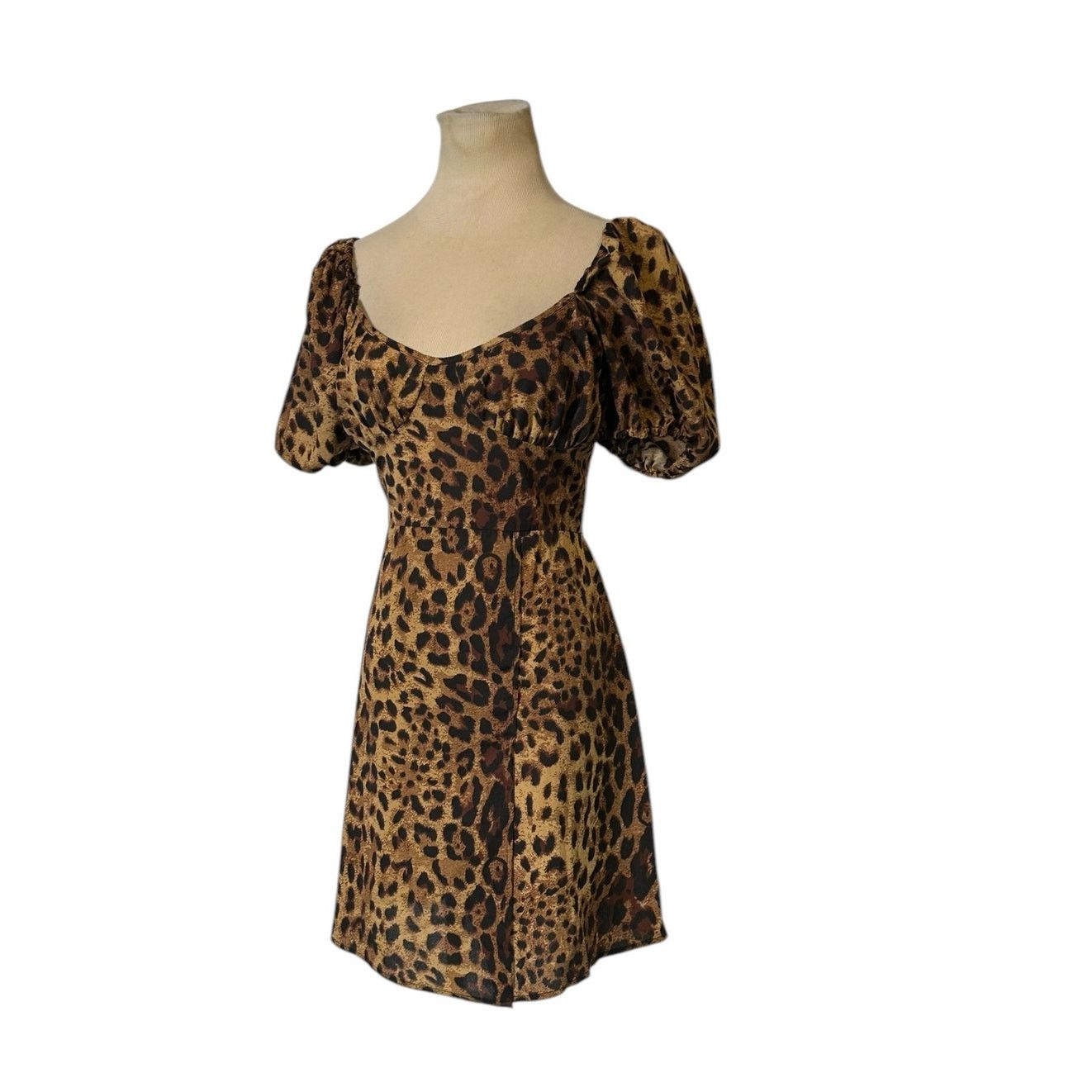 PrettyLittleThing PrettyLittleThing leopard print mini dress size 8 Size M / US 6-8 / IT 42-44 - 9 Thumbnail