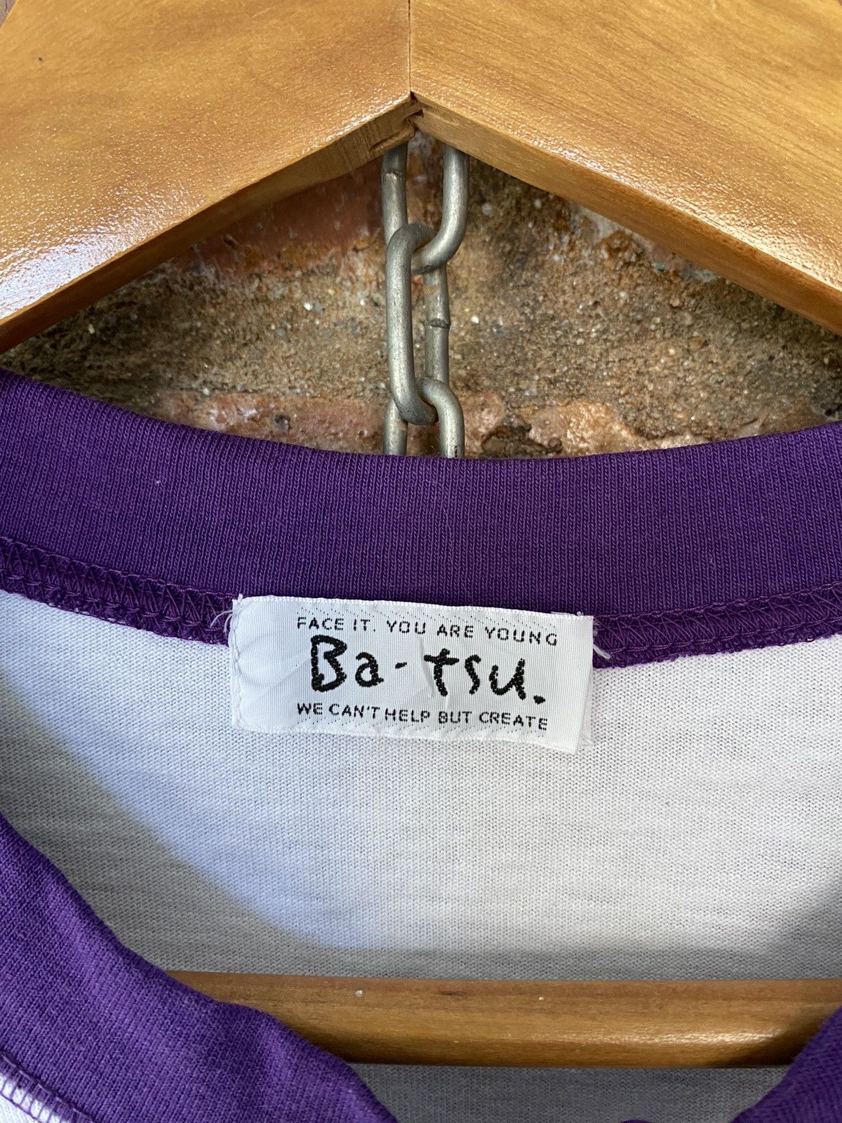 20471120 × Beauty Beast × Japanese Brand 1990s Ba -Tsu Japan Monster Multiple Raglan Size S / US 4 / IT 40 - 7 Thumbnail